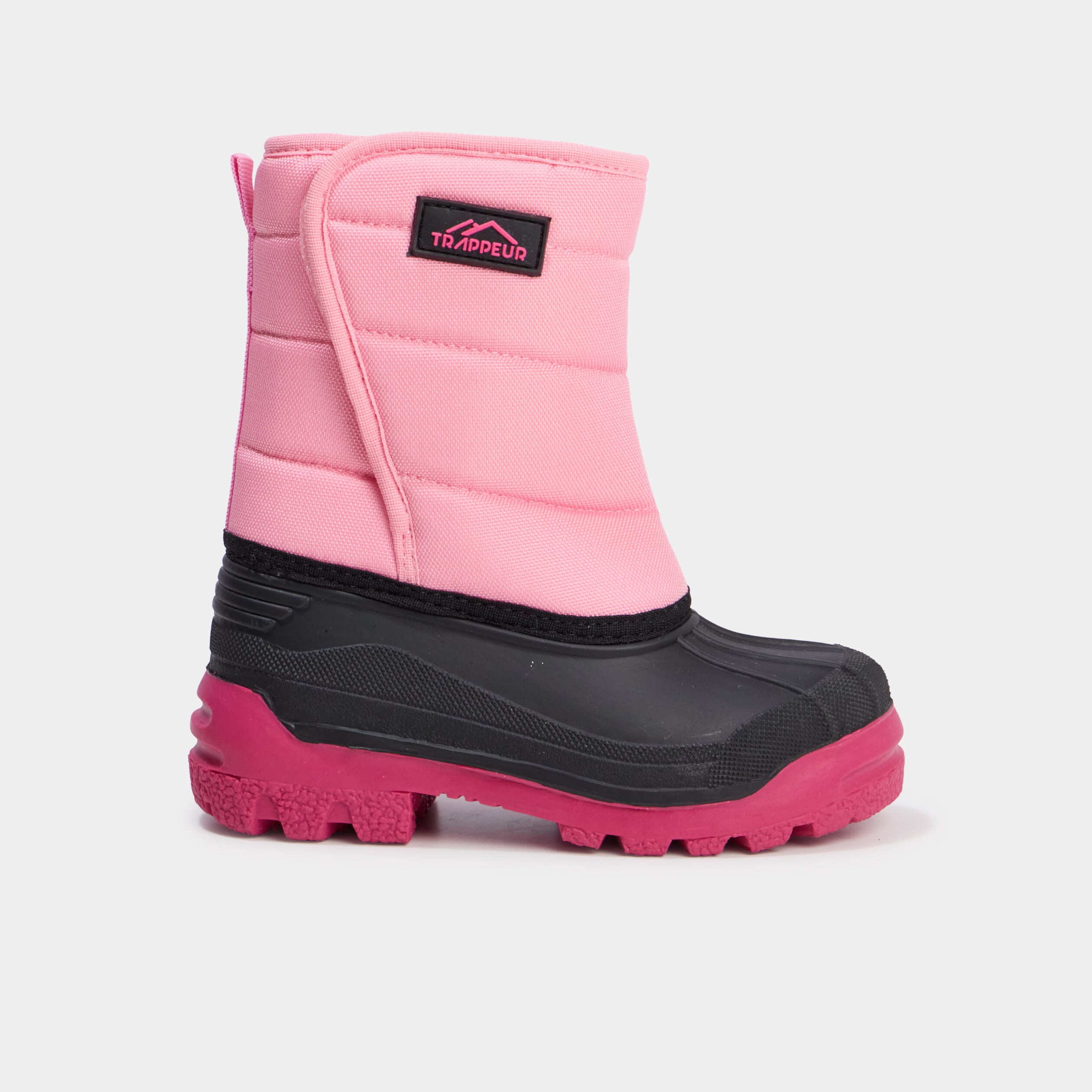 Bottes de neige fourr&eacute;es rose fille
