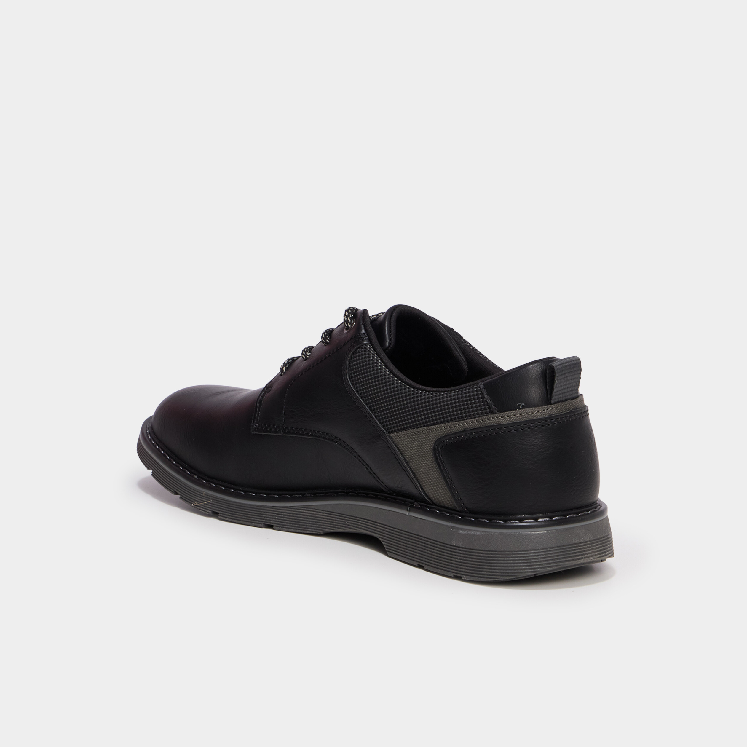 Derbies &agrave; lacets noir homme