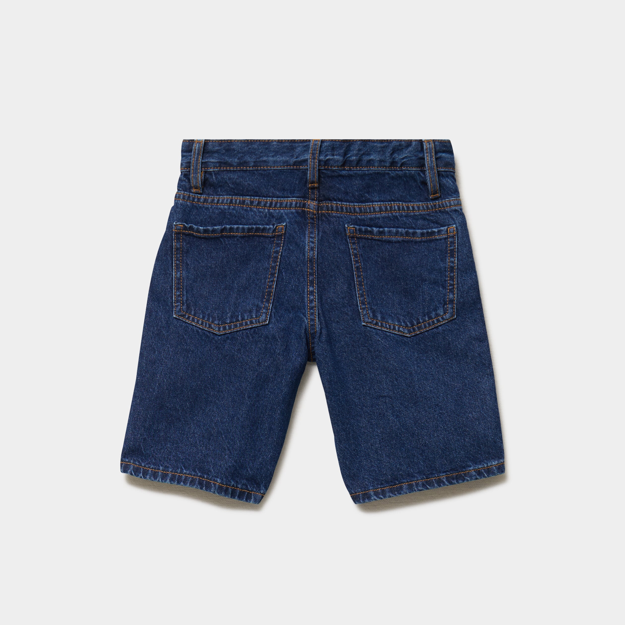 Bermuda en jean regular coton denim stone gar&ccedil;on