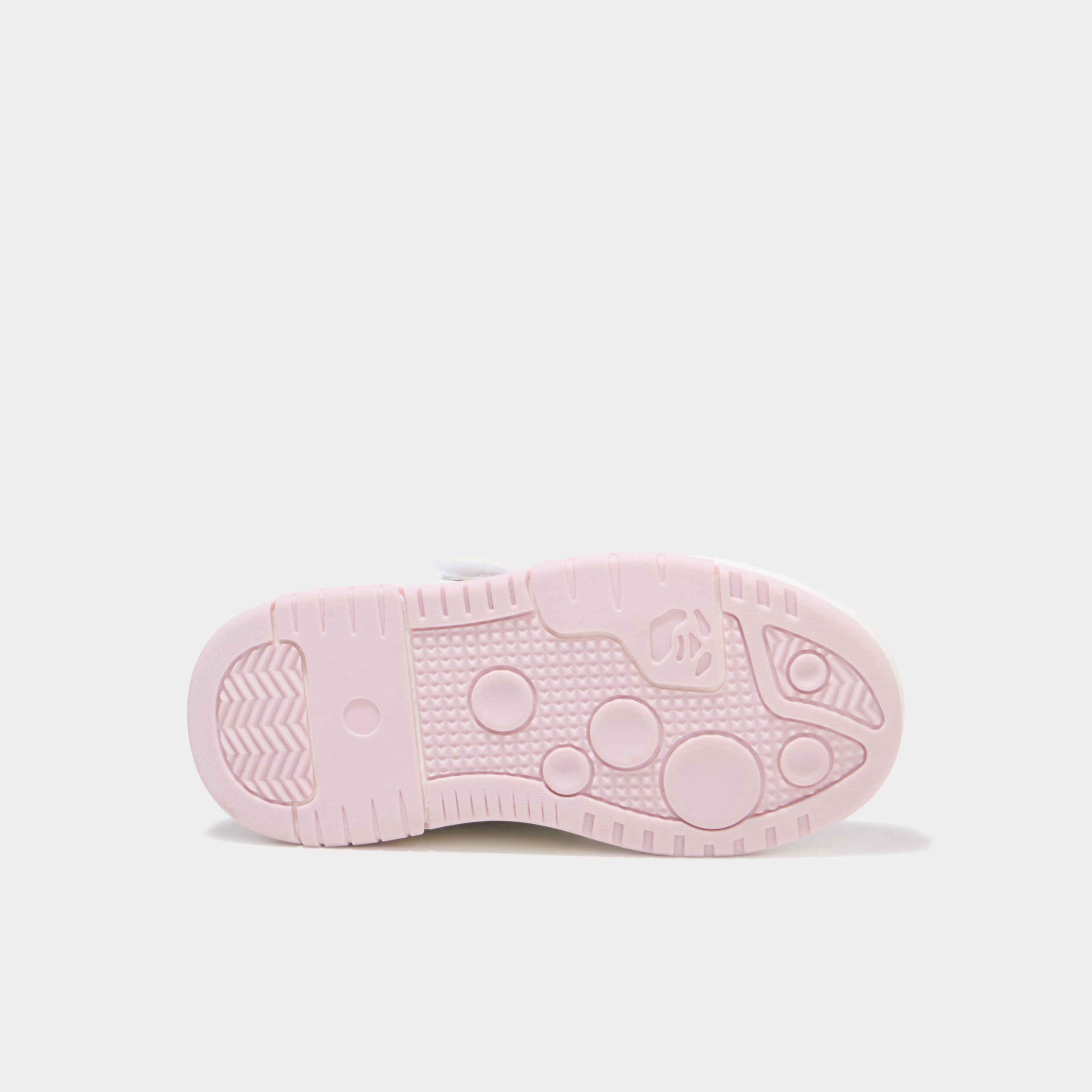 Tennis basses &agrave; scratchs bout renforc&eacute; multicolore fille