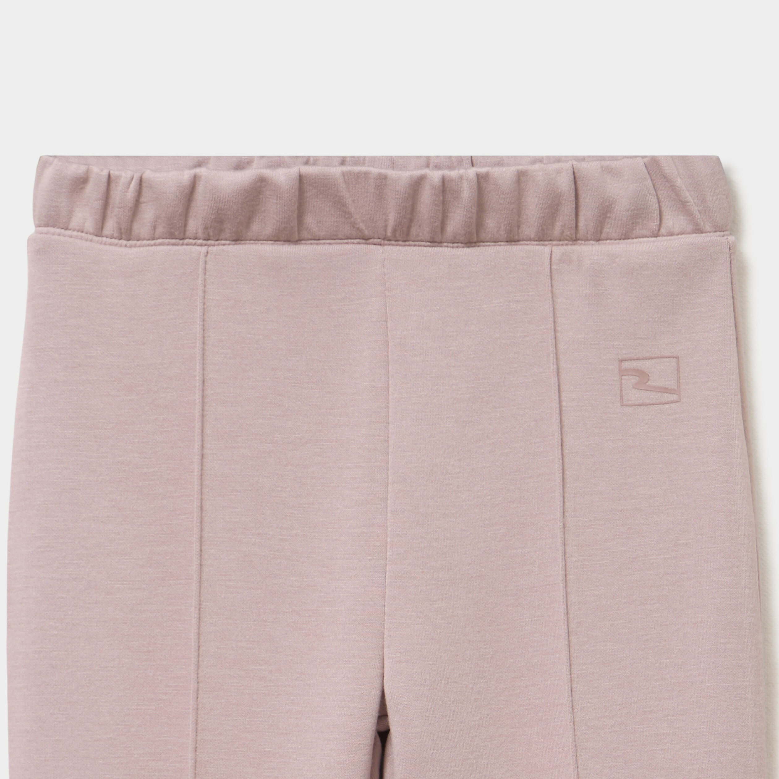 Pantalon de jogging bootcut stretch marron clair fille