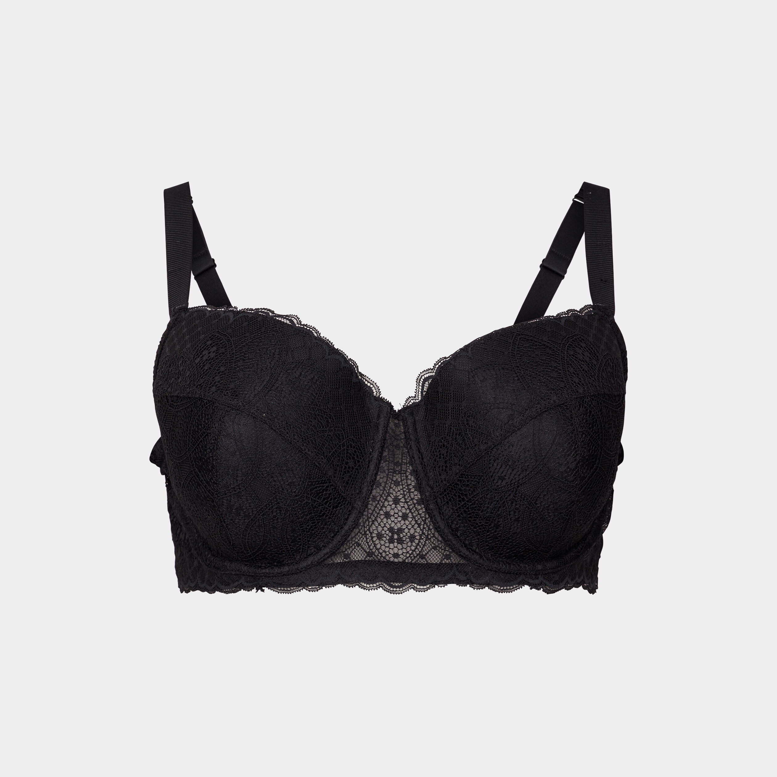 soutien gorge emboitant a dentelle izzie noir femmegt Soutien-gorge emboîtant à dentelle Izzie noir femme grande taille