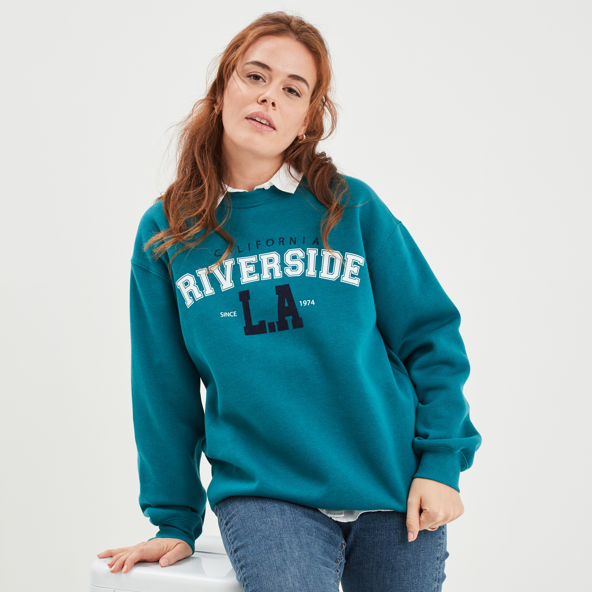 Sweat oversize femme