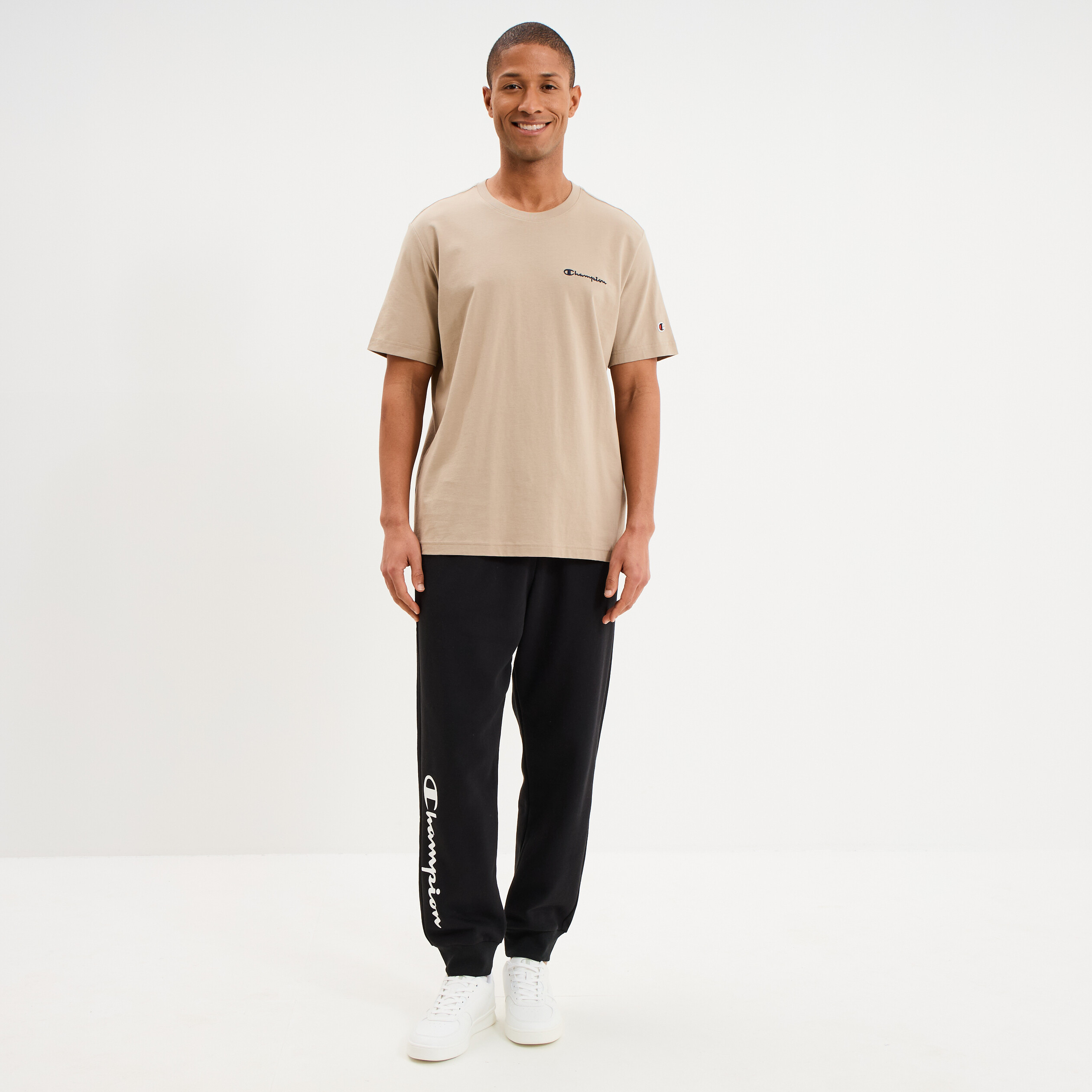 T-shirt manches courtes coton Champion sable homme