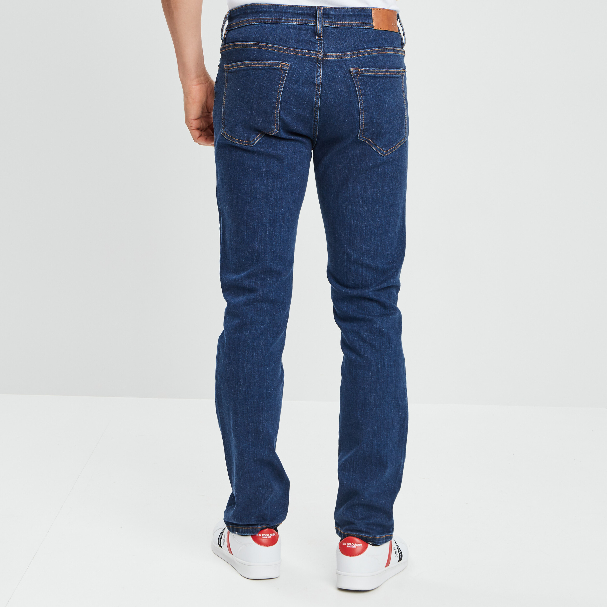 jeans straight taille standard denim brut homme Jeans straight taille standard denim brut homme