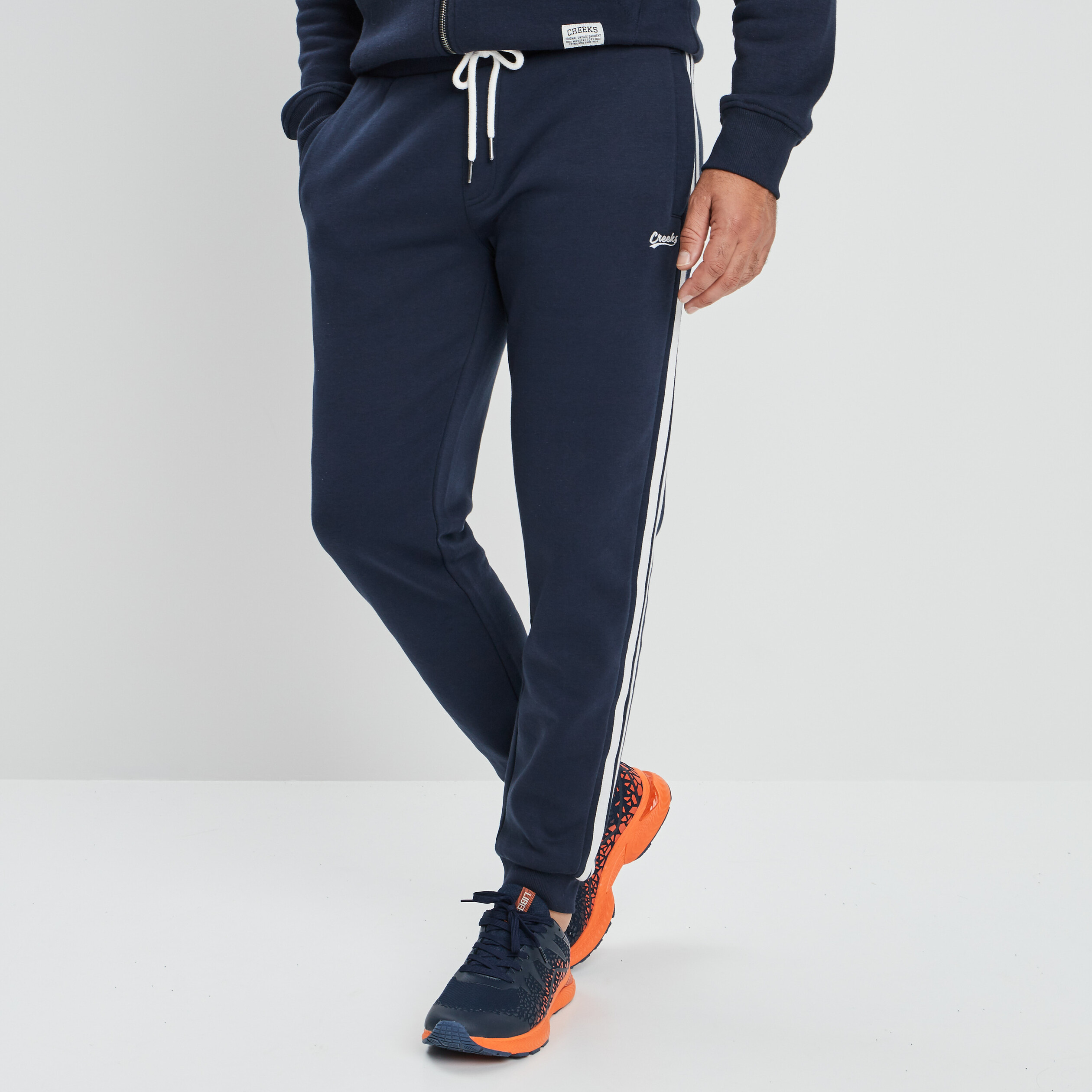 Pantalon de jogging stretch Creeks bleu marine homme
