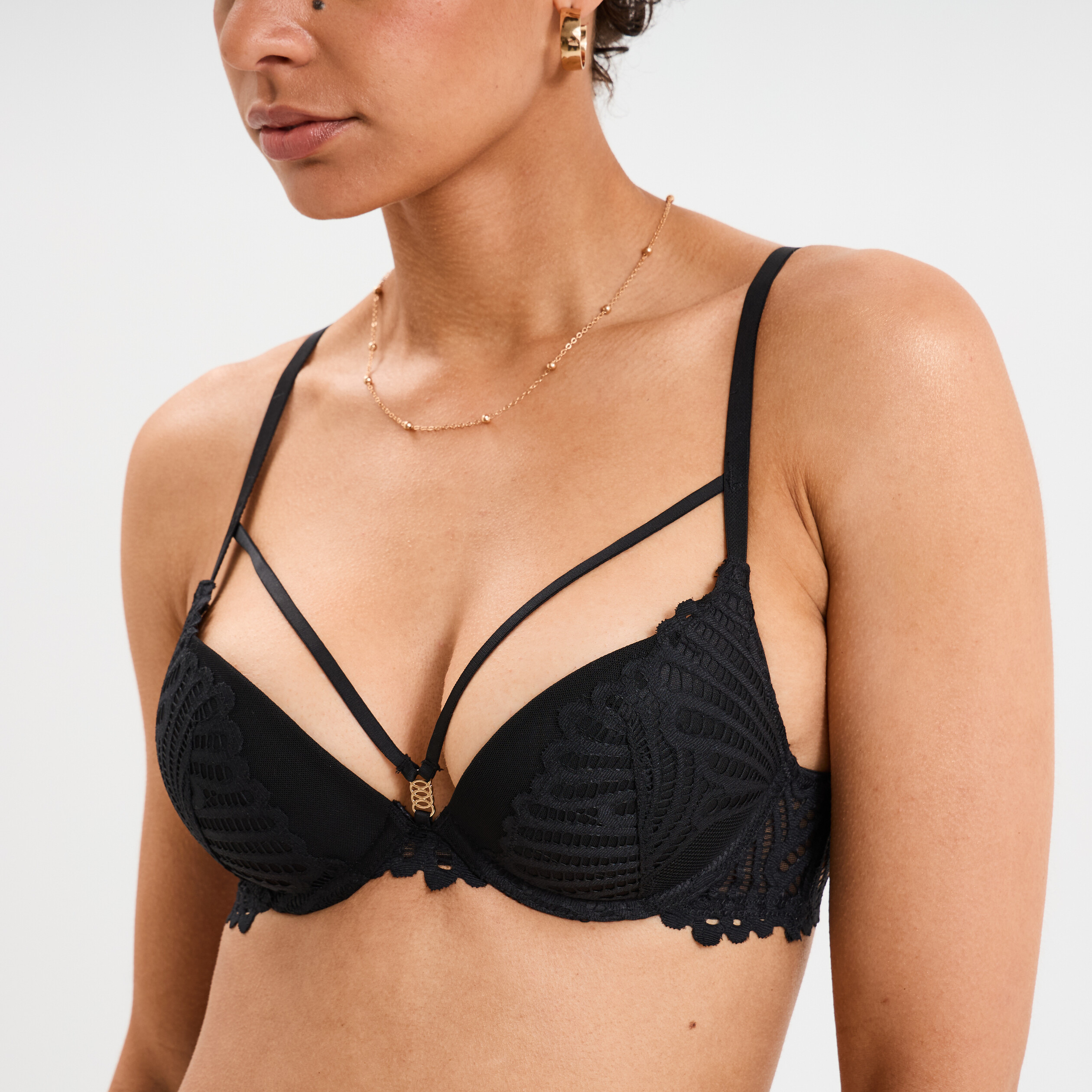 soutien gorge maxi push up noir femme Soutien-gorge maxi push-up noir femme