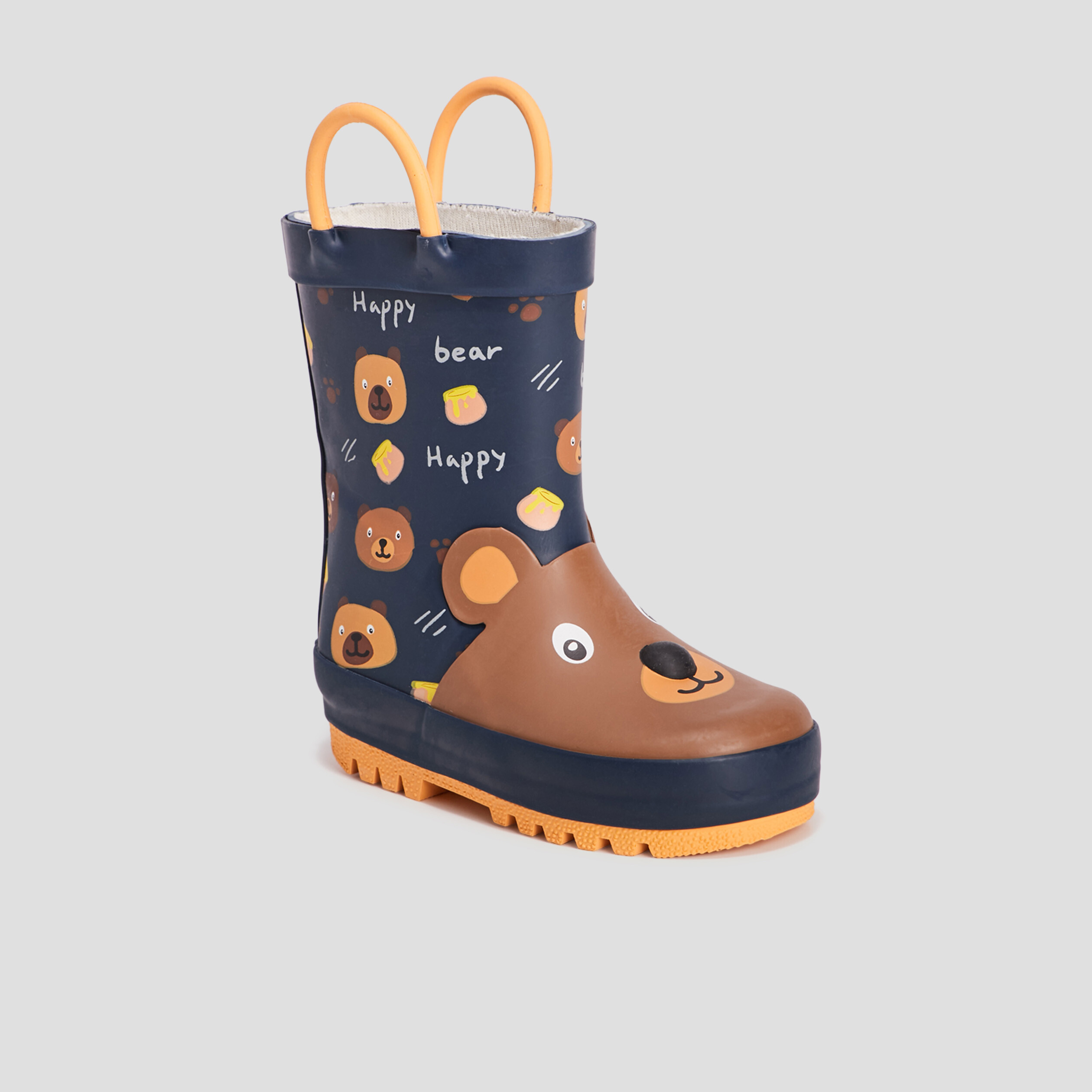 bottes de pluie bleu marine bebeg Bottes de pluie bleu marine bébé garçon