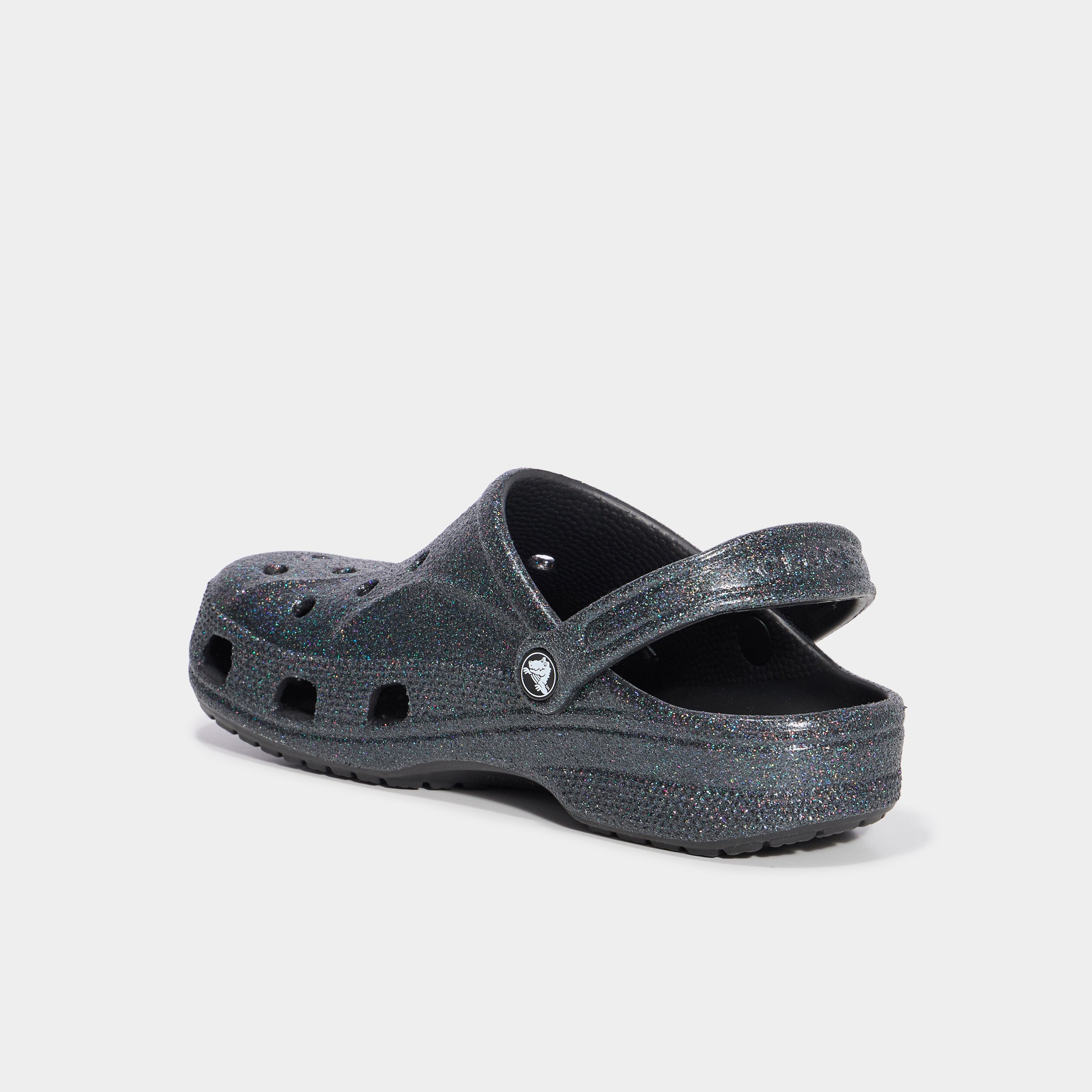 Sabots de plage paillettes multicolore femme
