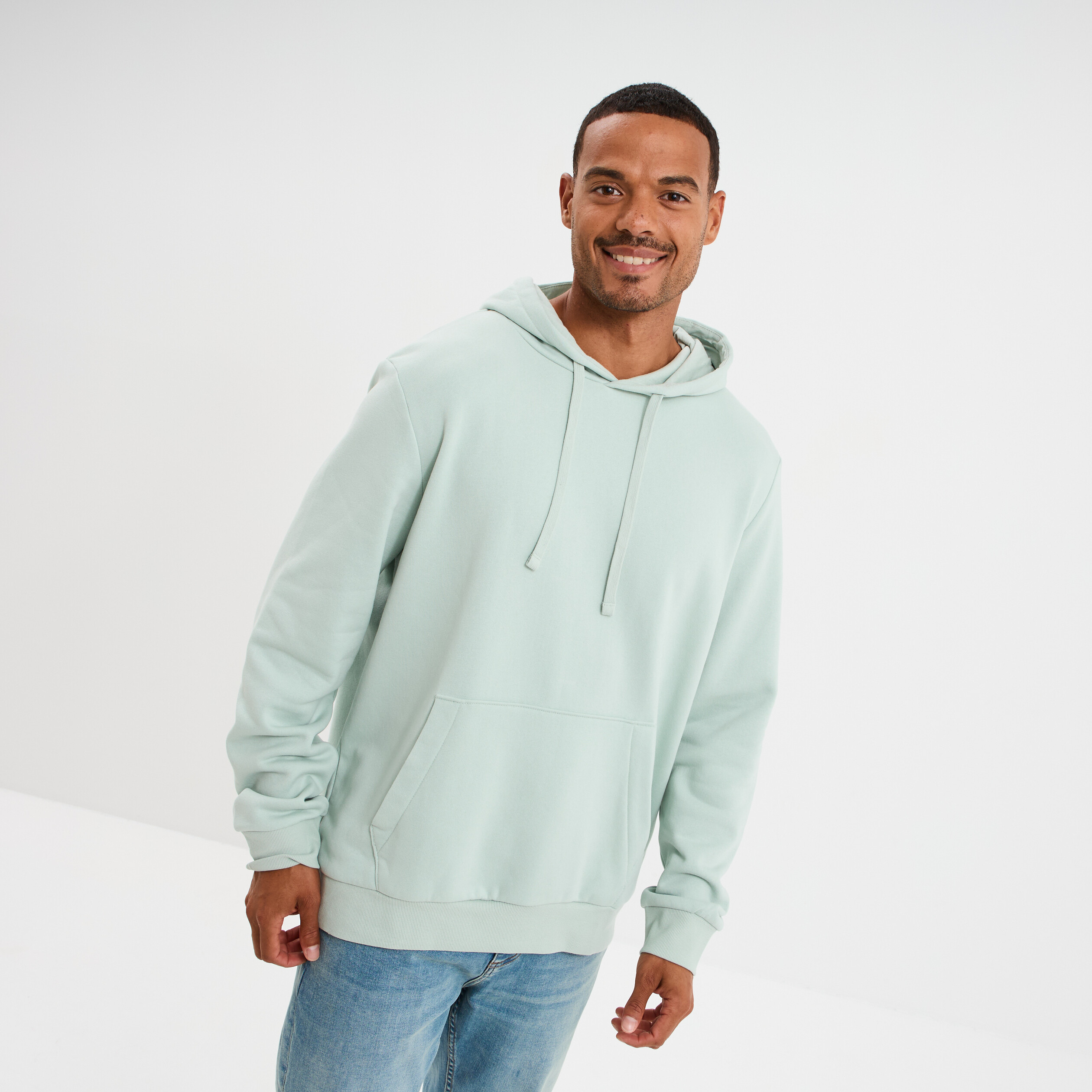 Sweat Vert Hoodie Vert Pastel Sweat à Capuche Hoodie à Logo Creeks