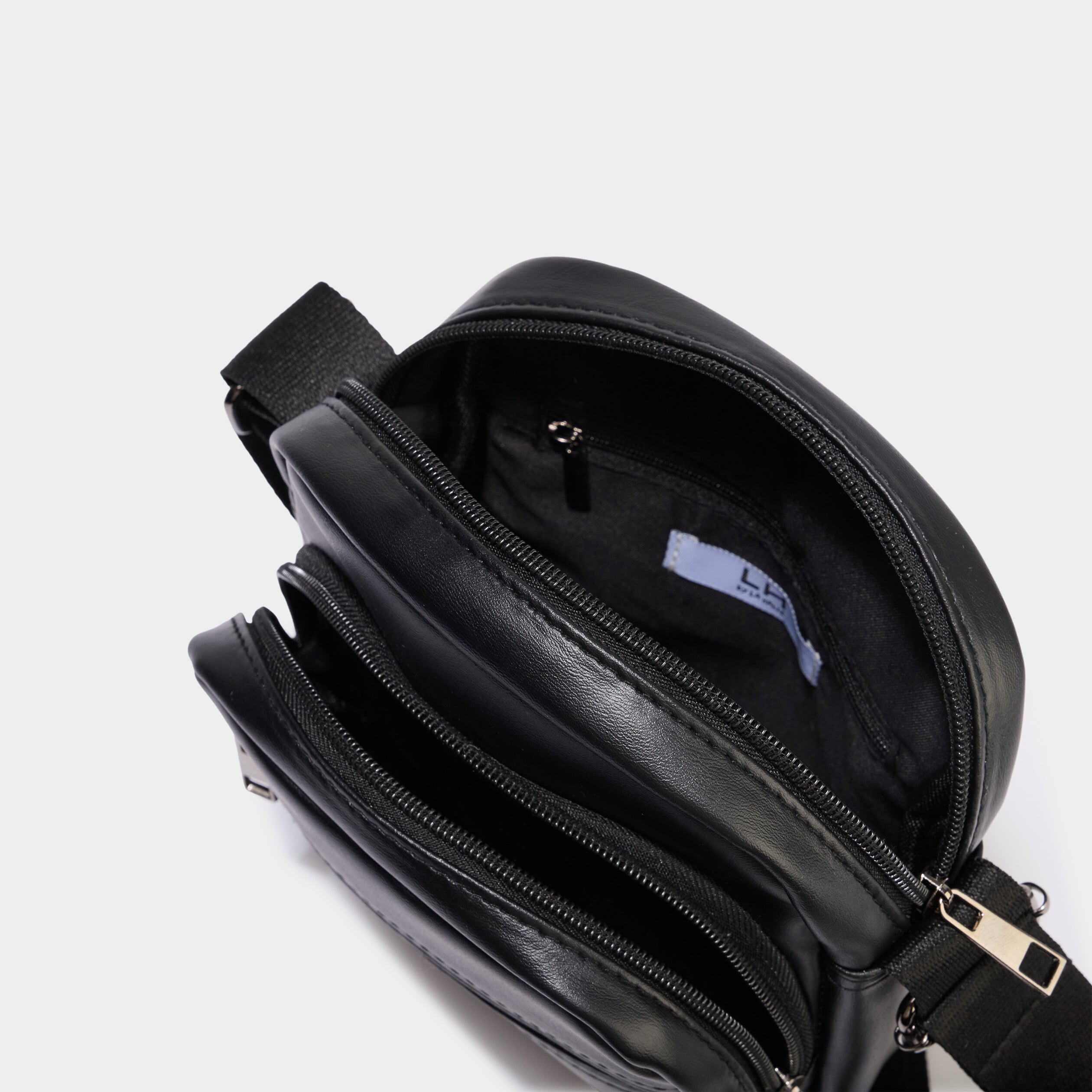 Sac en bandouli&egrave;re noir homme