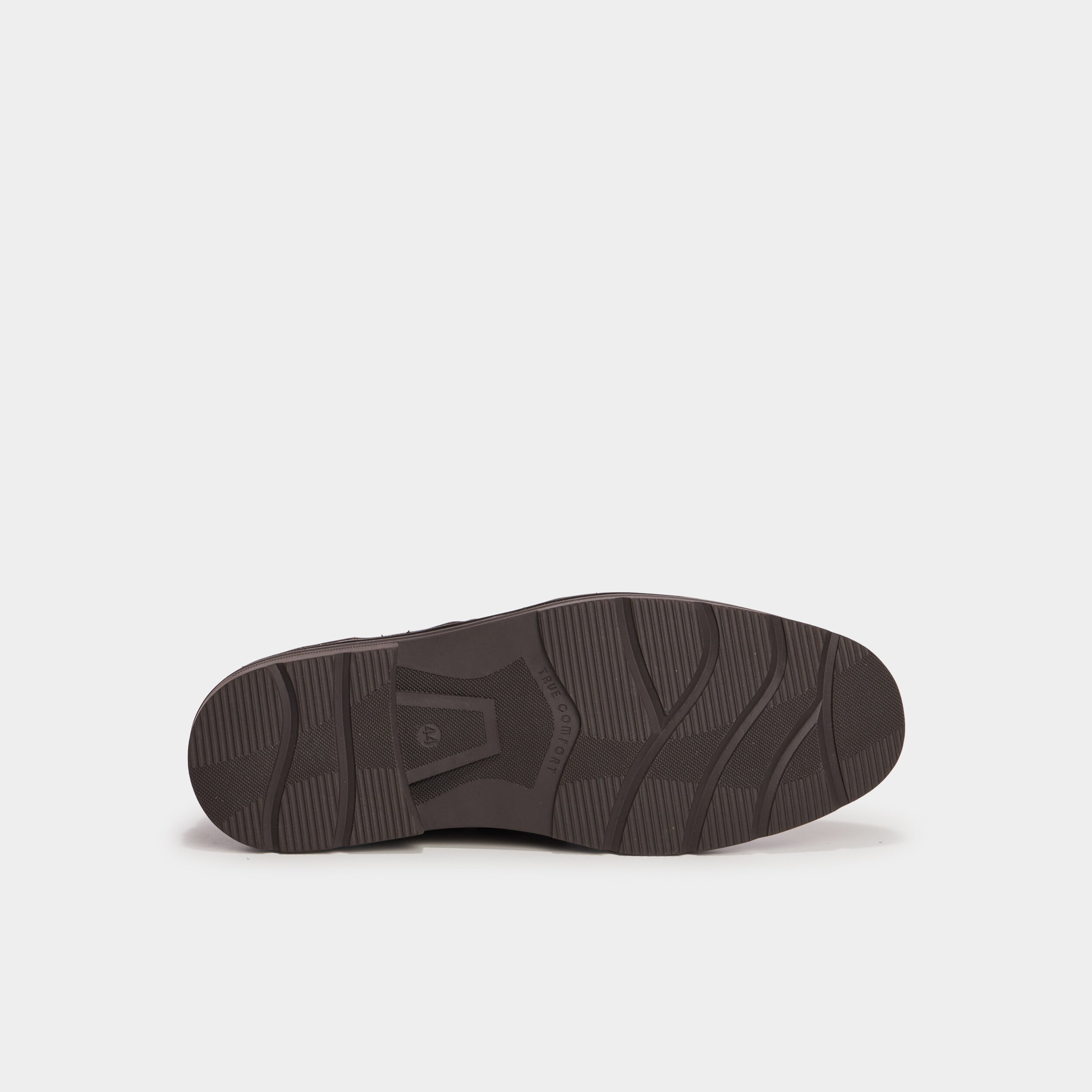 Derbies en cuir marron homme