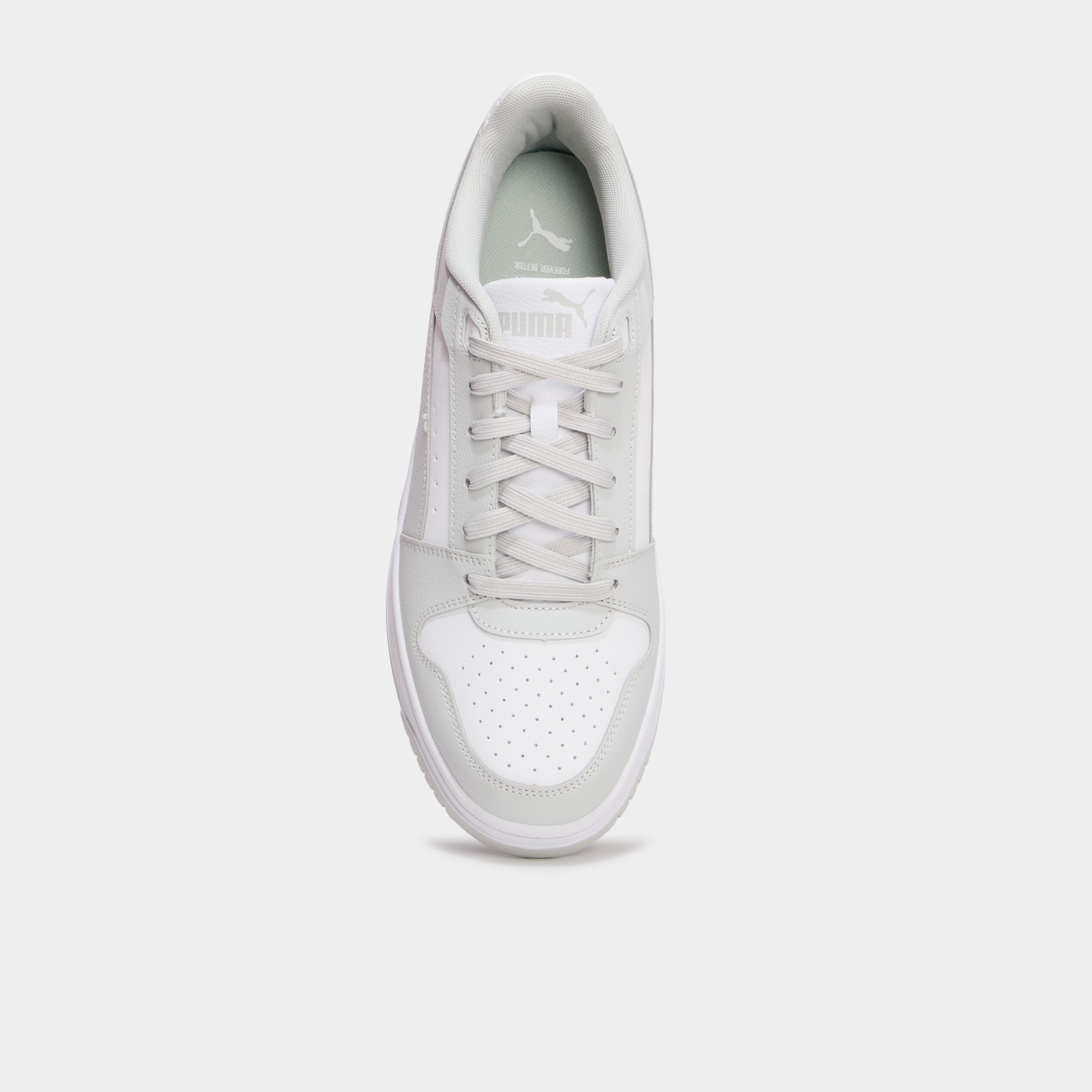 Baskets &agrave; lacets Puma Rebound Slam gris clair homme