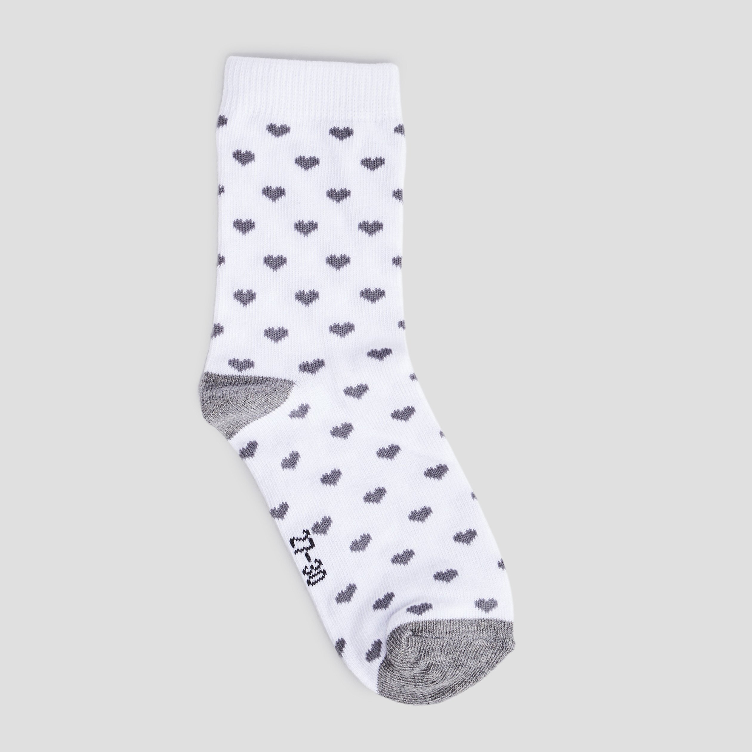 lot 6 paires chaussettes gris fille Lot 6 paires chaussettes gris fille