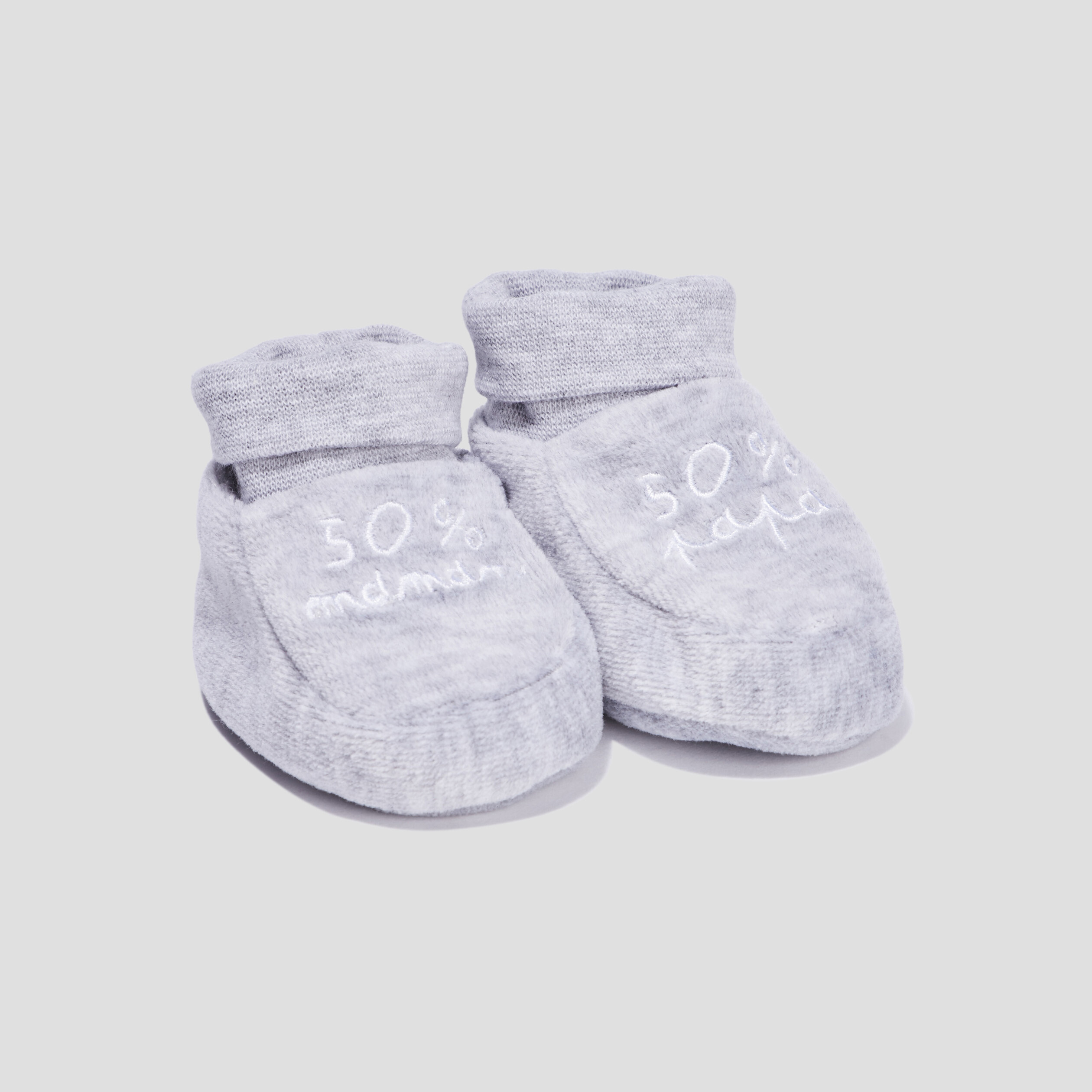 chaussons gris mixte Chaussons gris mixte