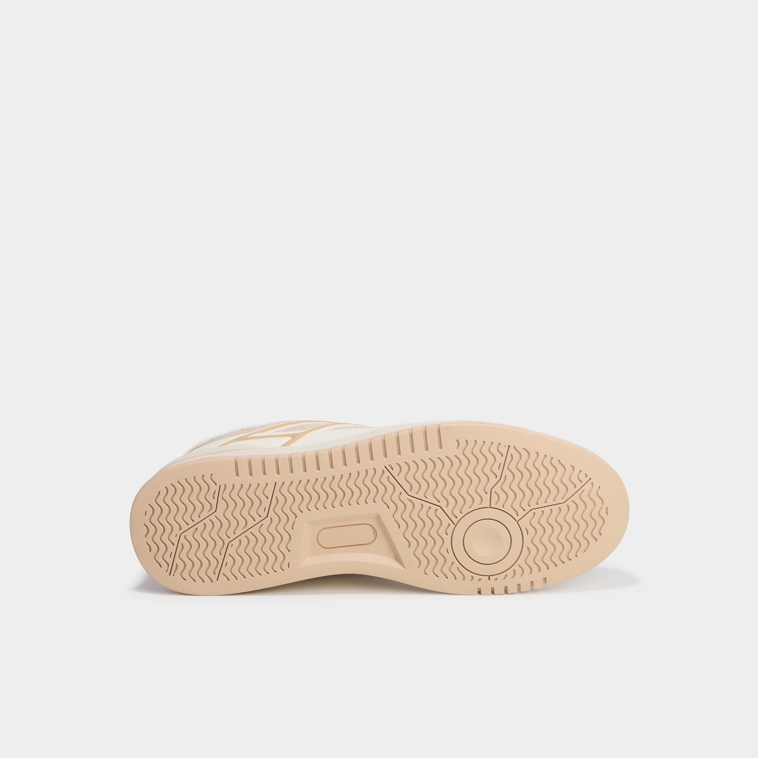 Tennis basses &agrave; lacets sable homme