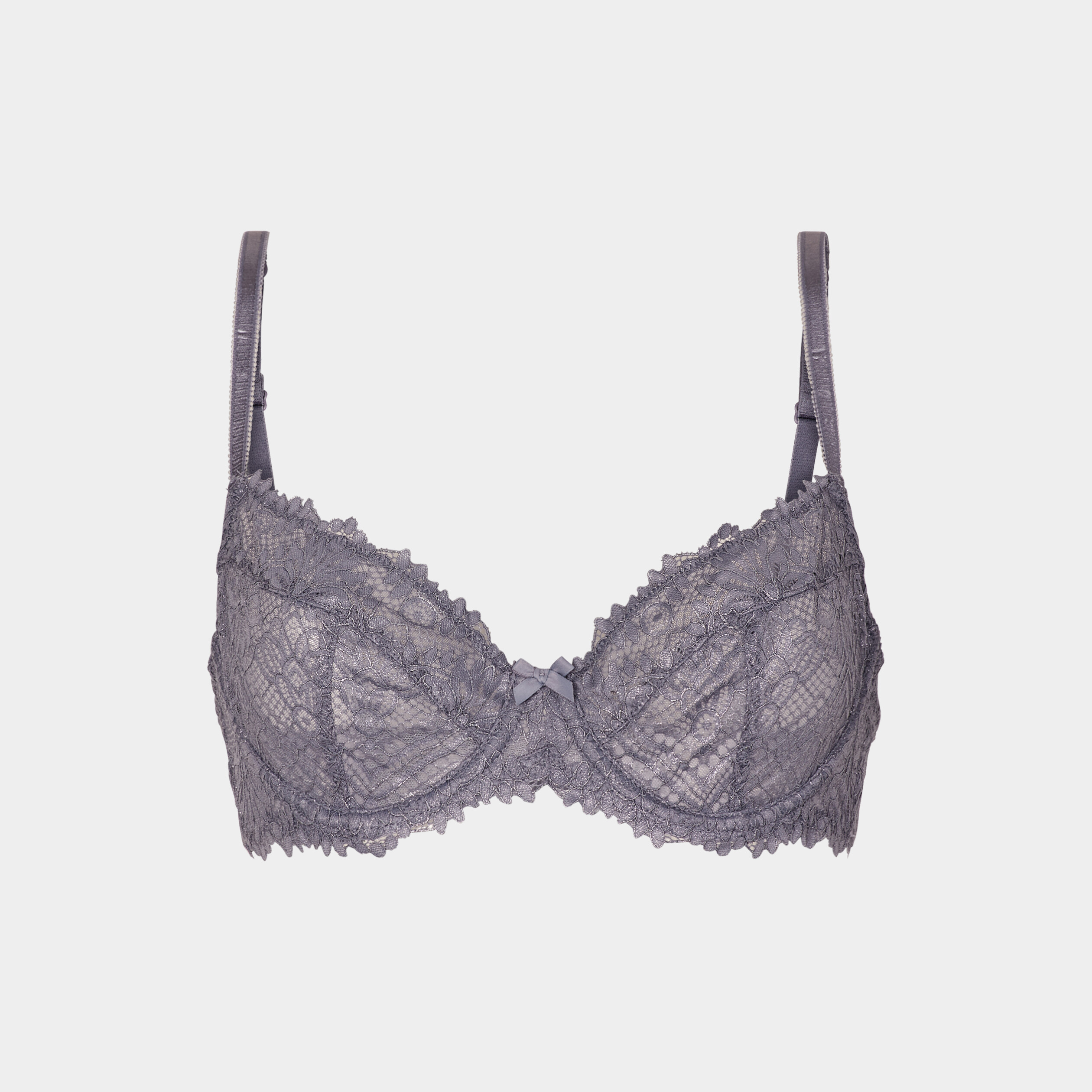 soutien gorge emboitant dentelle bleu gris femme Soutien-gorge emboîtant dentelle bleu gris femme