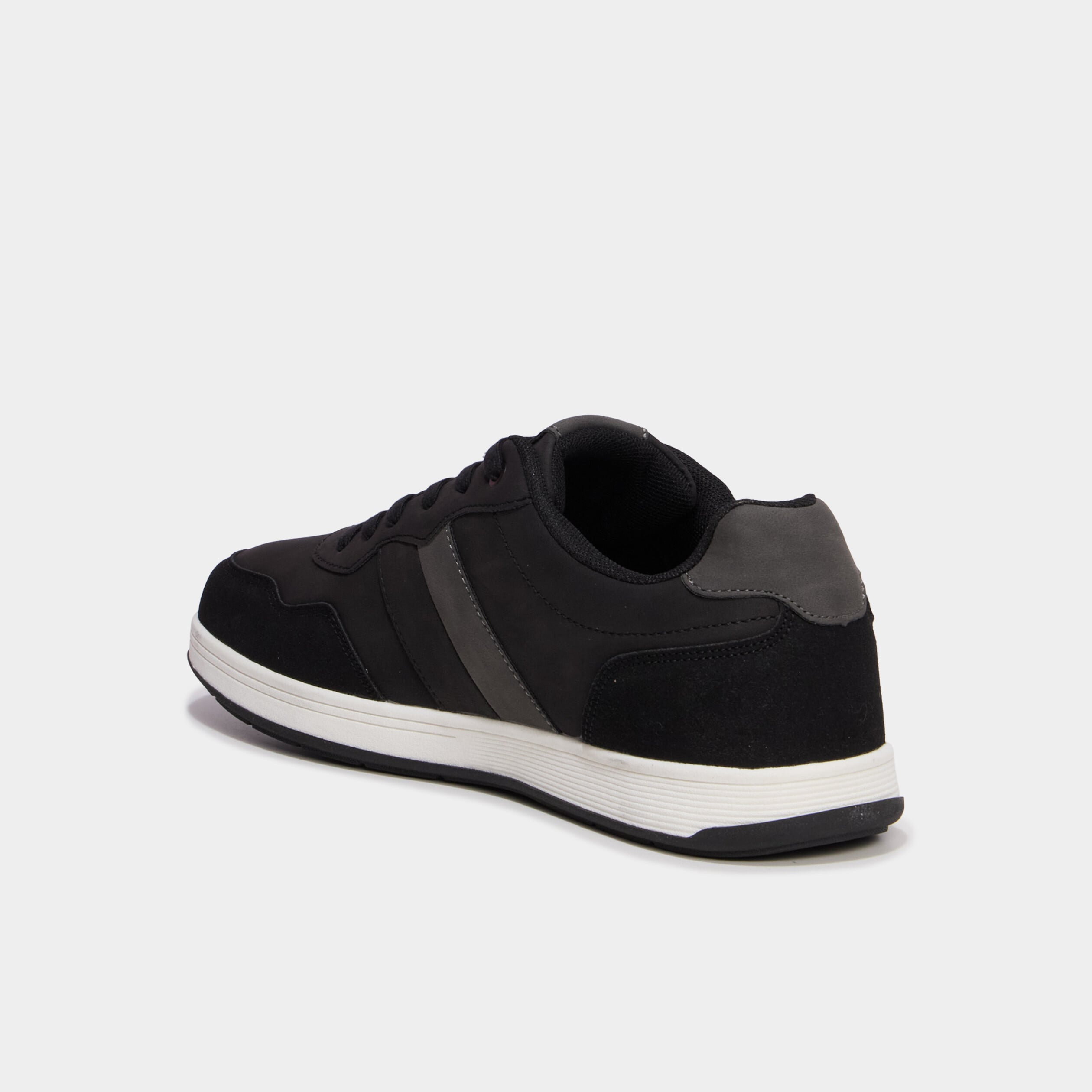 Baskets &agrave; lacets gris homme