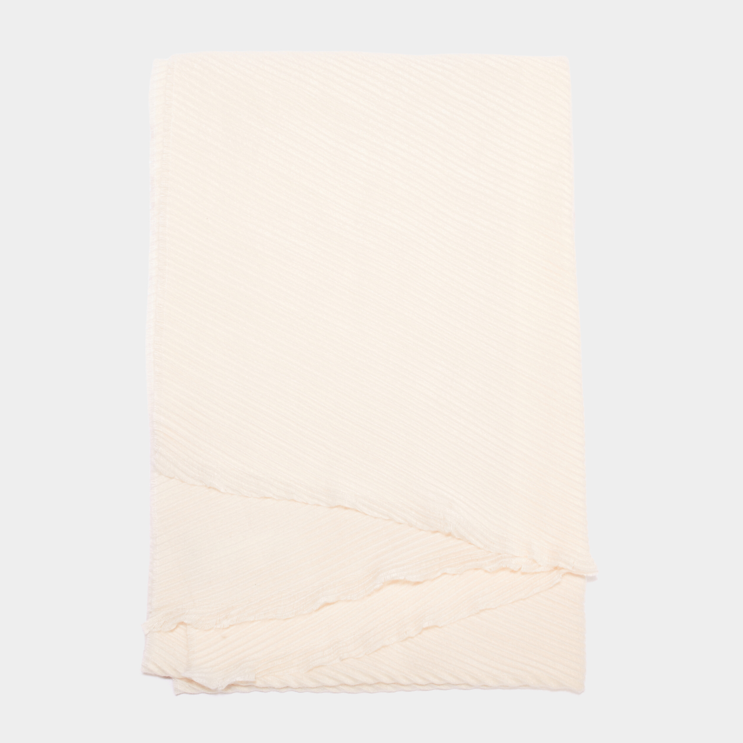 echarpe effet plissee ivoire femme Écharpe effet plissée ivoire femme