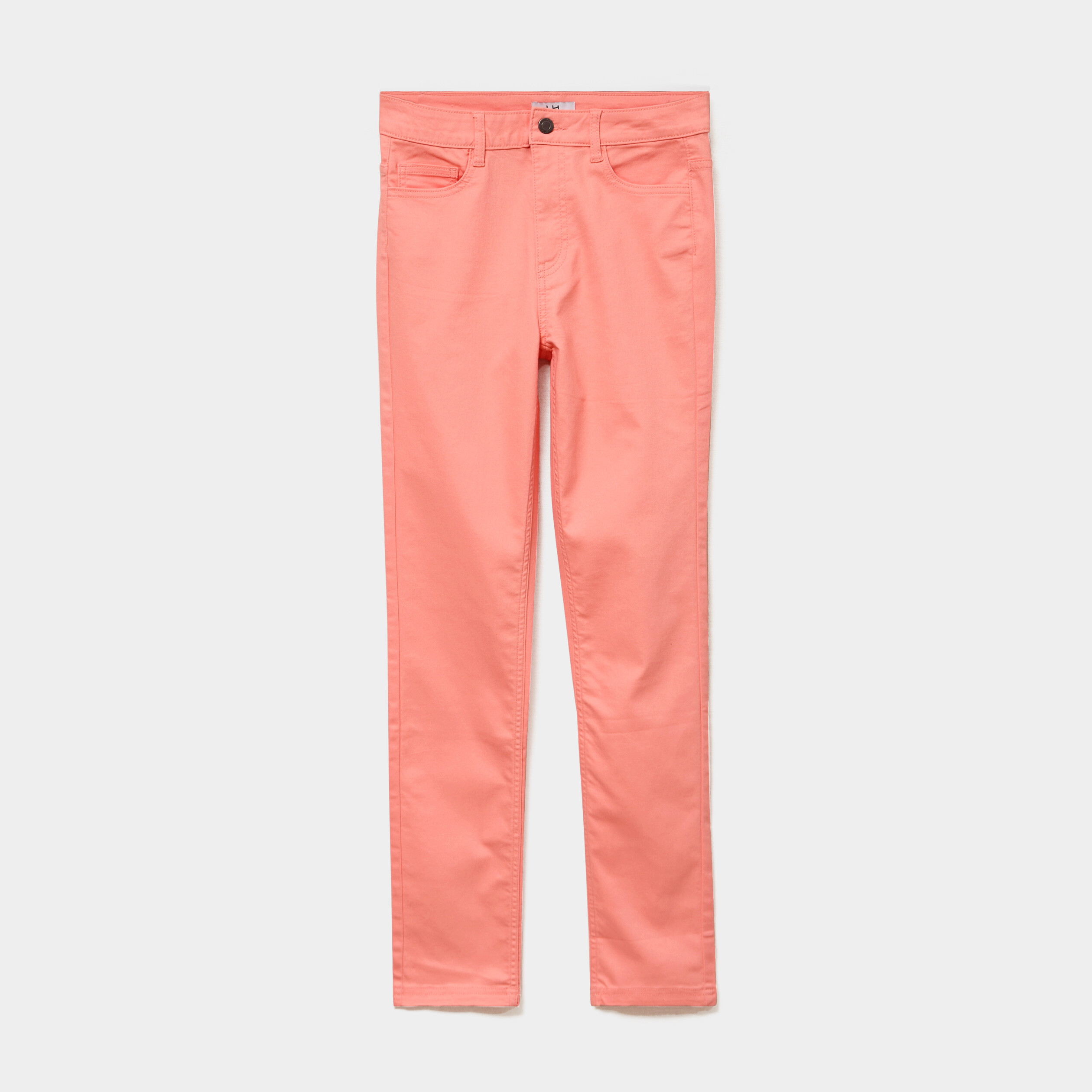 Pantalon Jean Slim Stretch Femme Element - Taille W29, Couleur Corail, Coton/elasthanne, Neuf Avec étiquettes