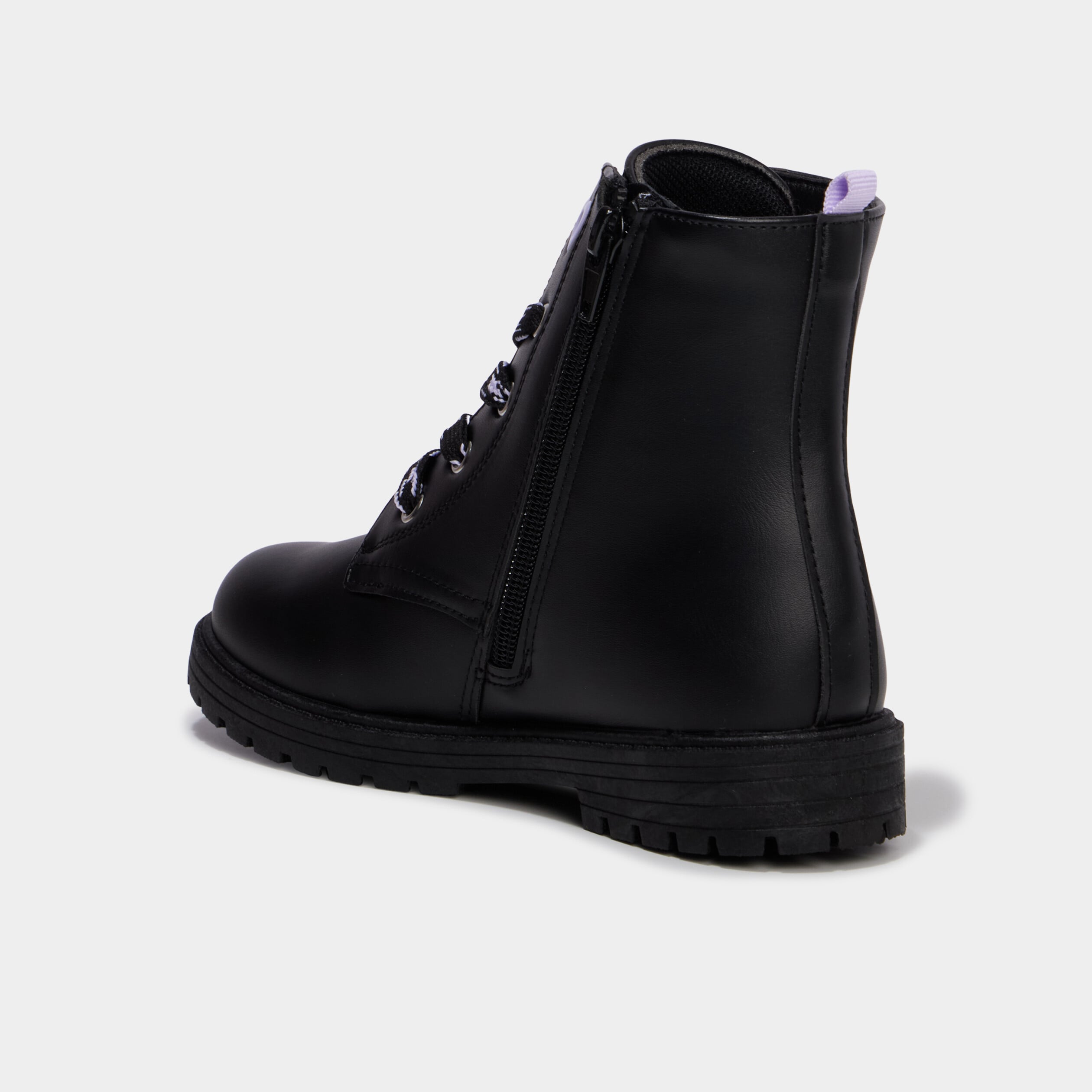 Boots crant&eacute;es Hello Kitty Kuromi noir fille