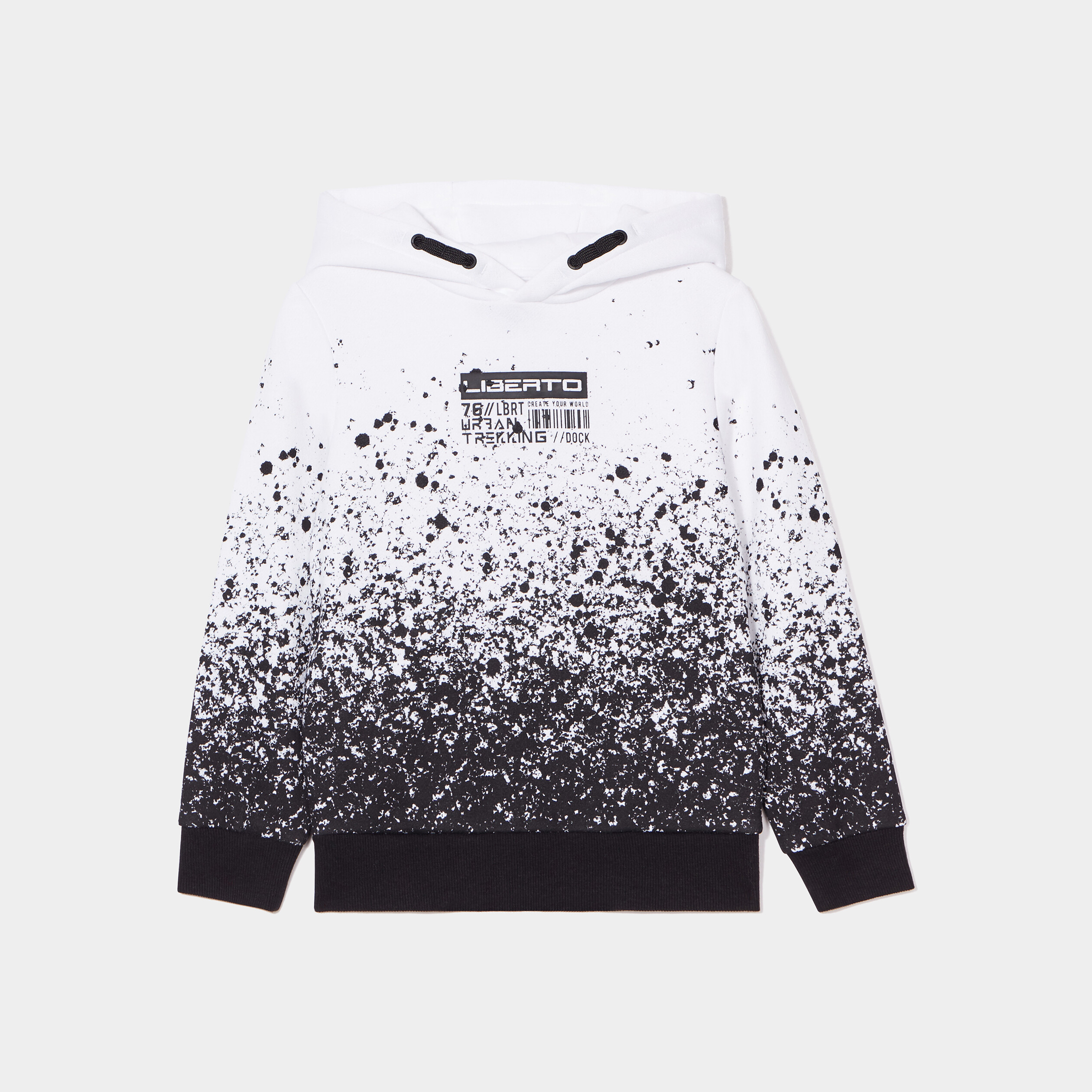 Sweat à Capuche Enfant 3D Lightning Galaxy Wolf - Taille 6-16 Ans - Polyester/Élasthanne - Lavable Machine