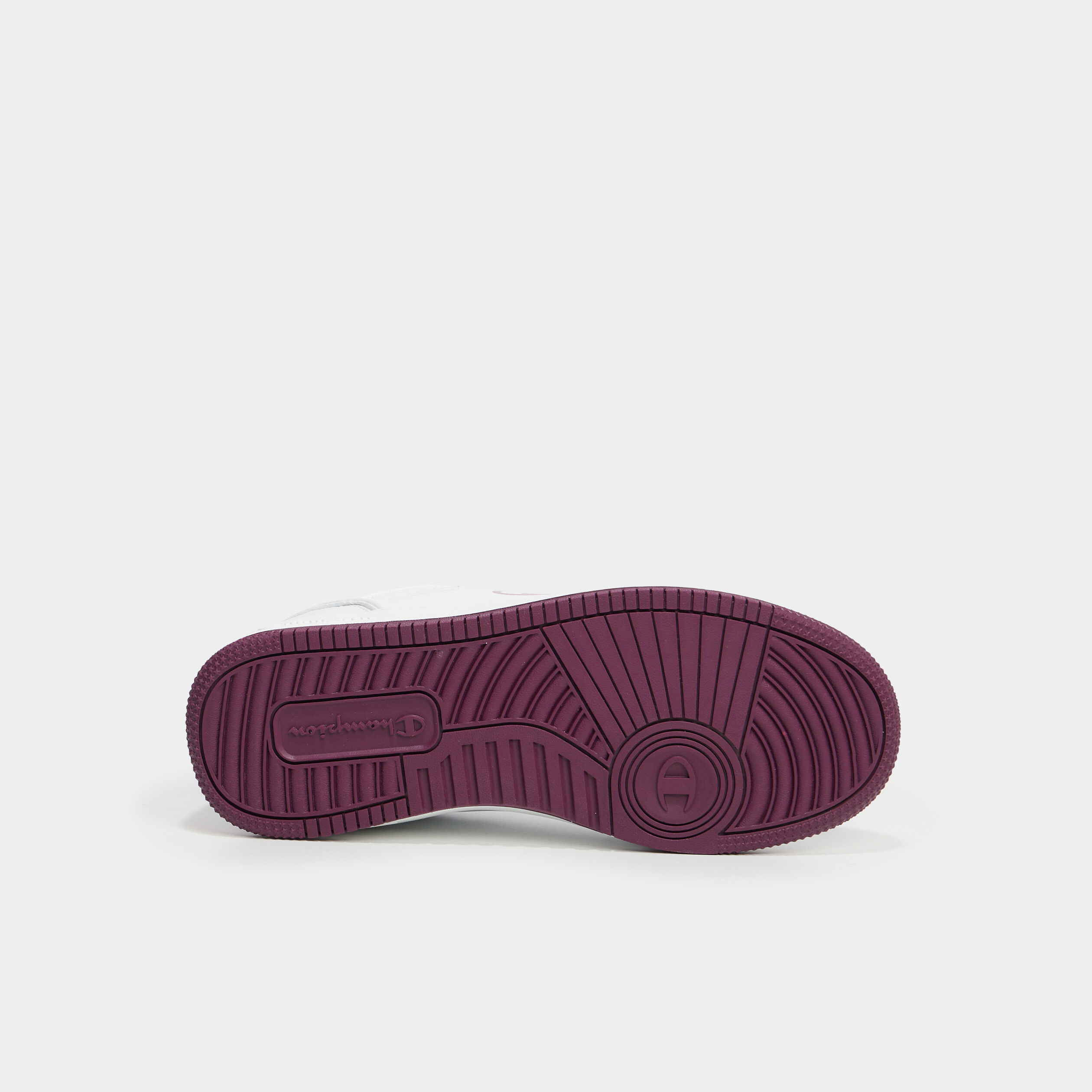Tennis basses &agrave; lacets Champion Foil bordeaux femme