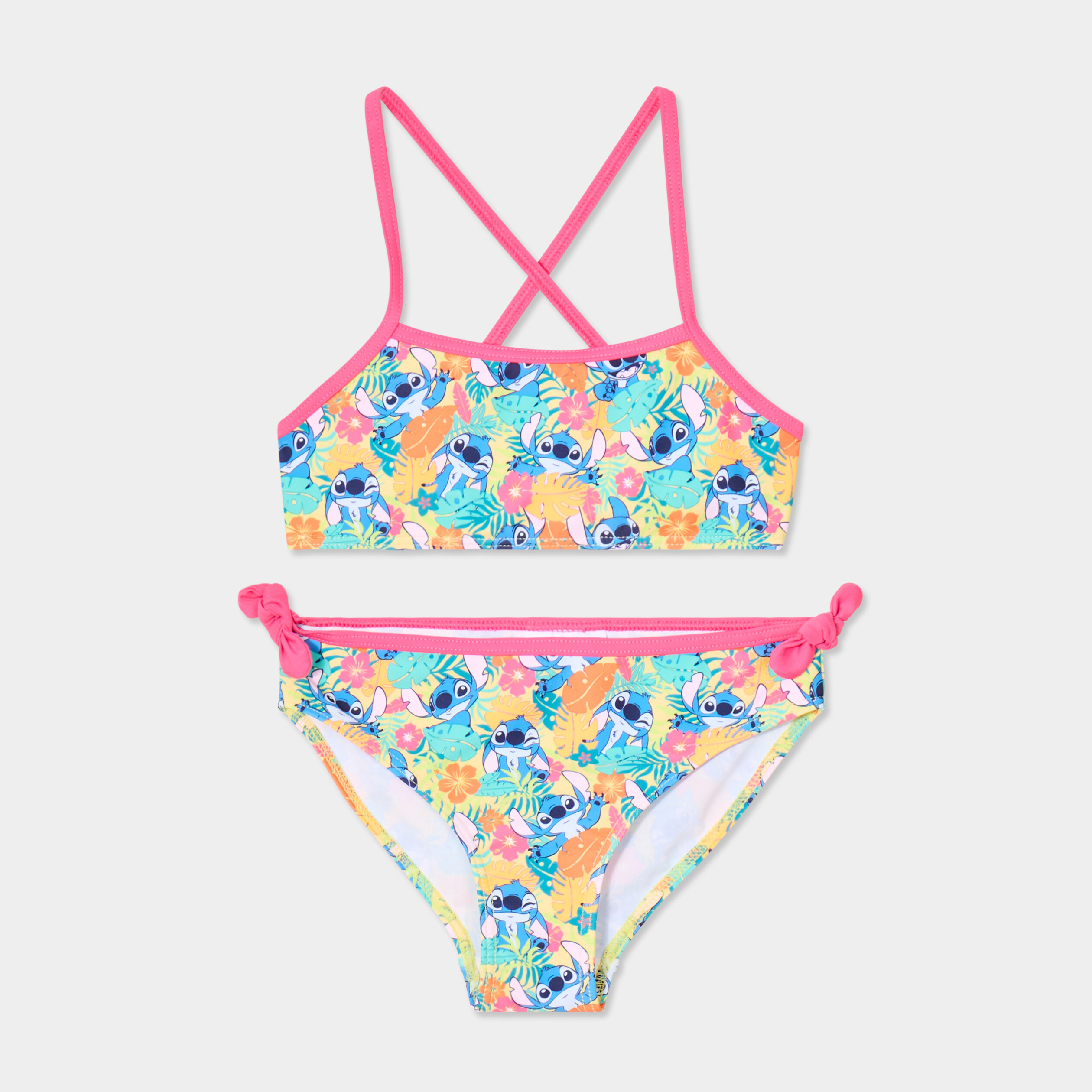 maillot de bain 2 pieces stitch multicolore fille Maillot de bain 2 pièces Stitch multicolore fille