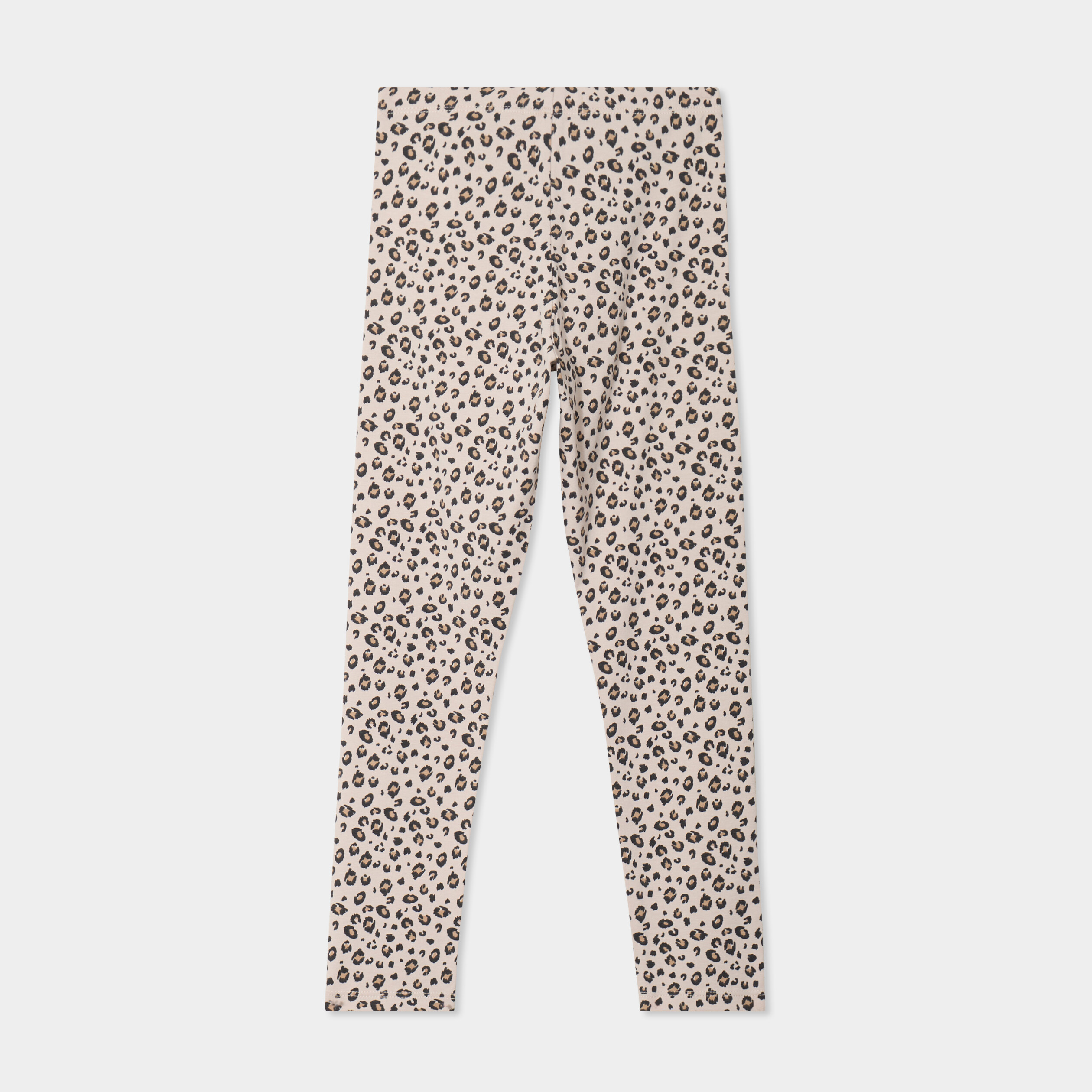 Legging taille &eacute;lastiqu&eacute;e coton sable fille