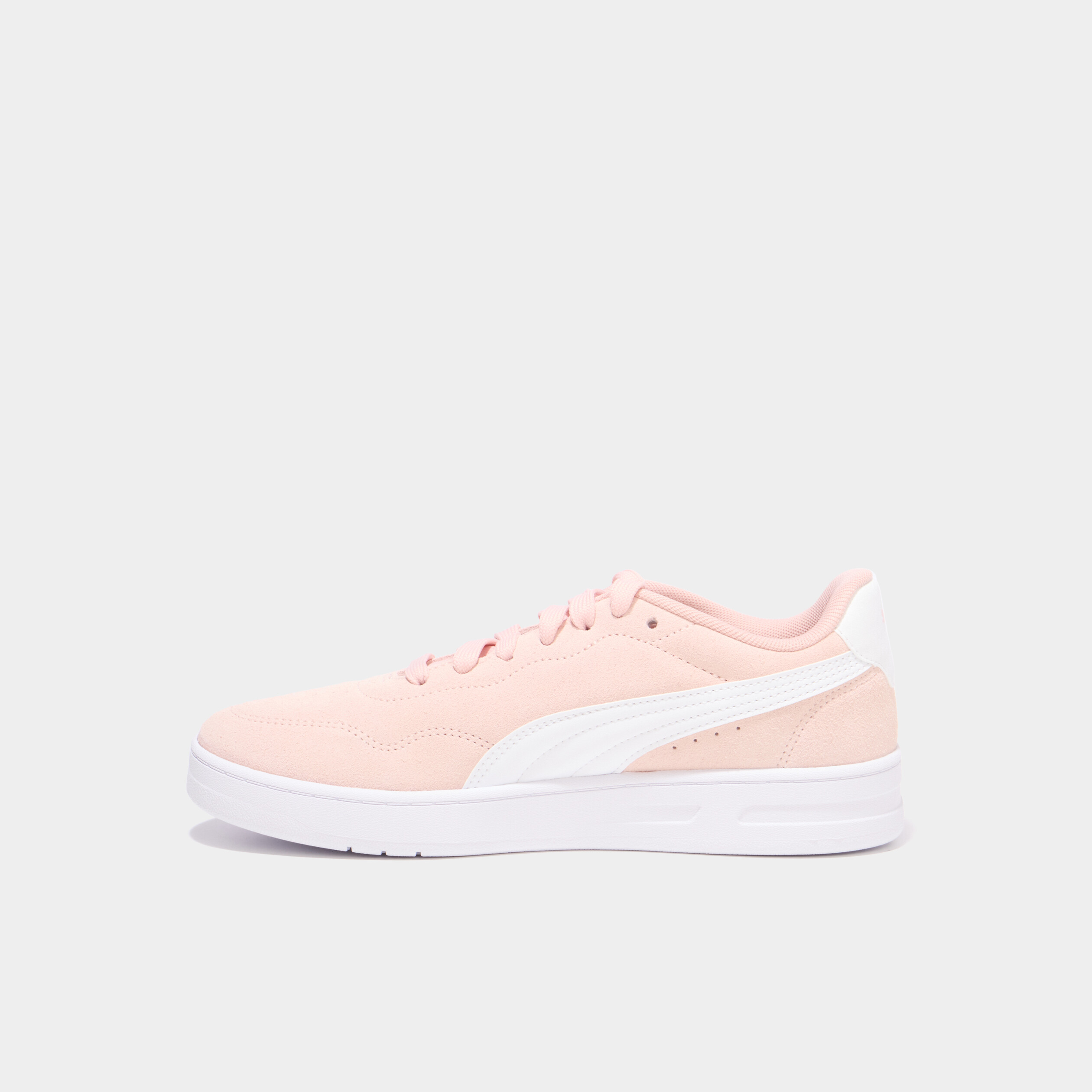 Tennis en cuir Puma Court Lally SD rose femme
