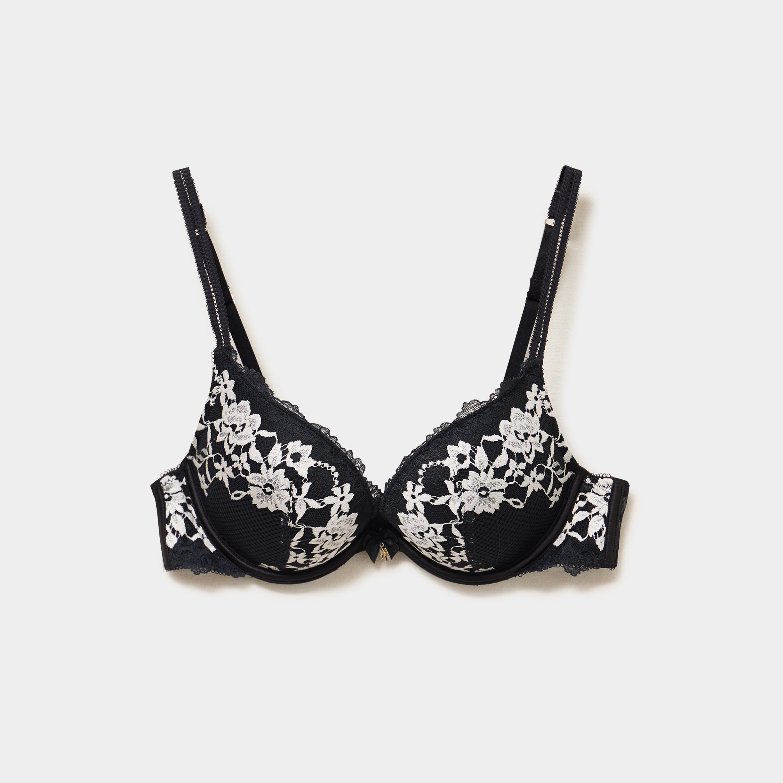 Soutien-gorge maxi push-up noir femme