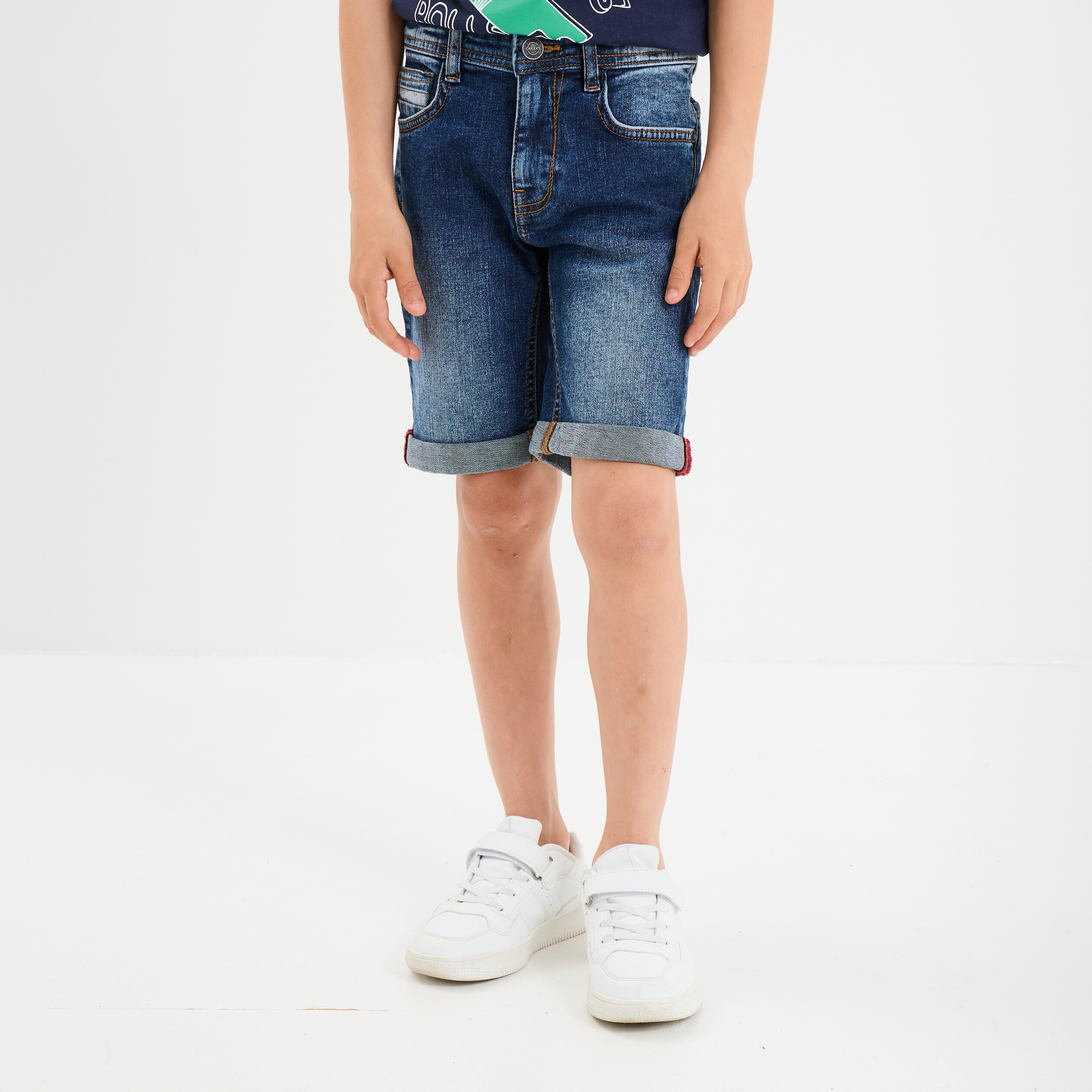 Short jean garcon outlet