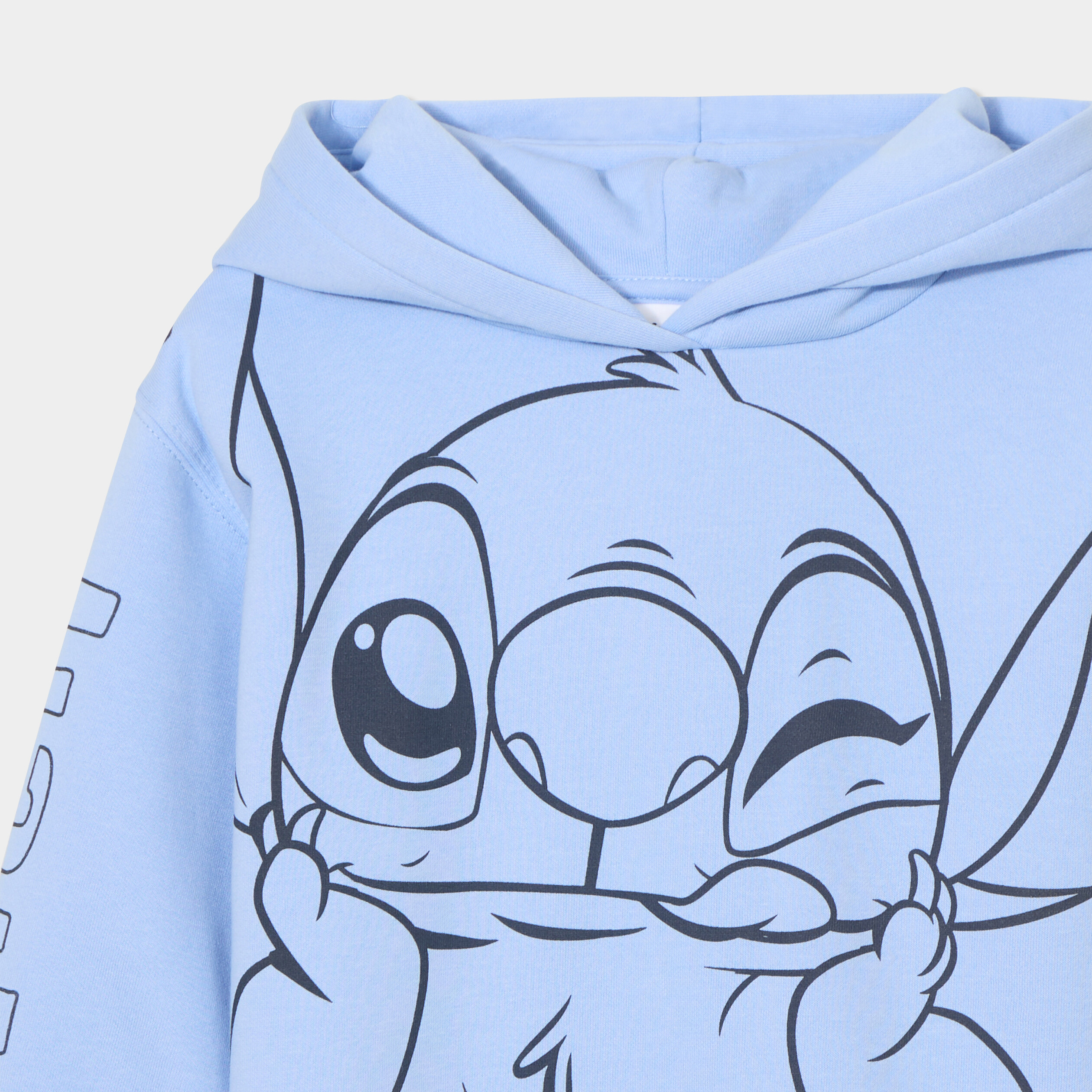 sweat a capuche hoodie stitch bleu fille Sweat à capuche hoodie Stitch bleu fille