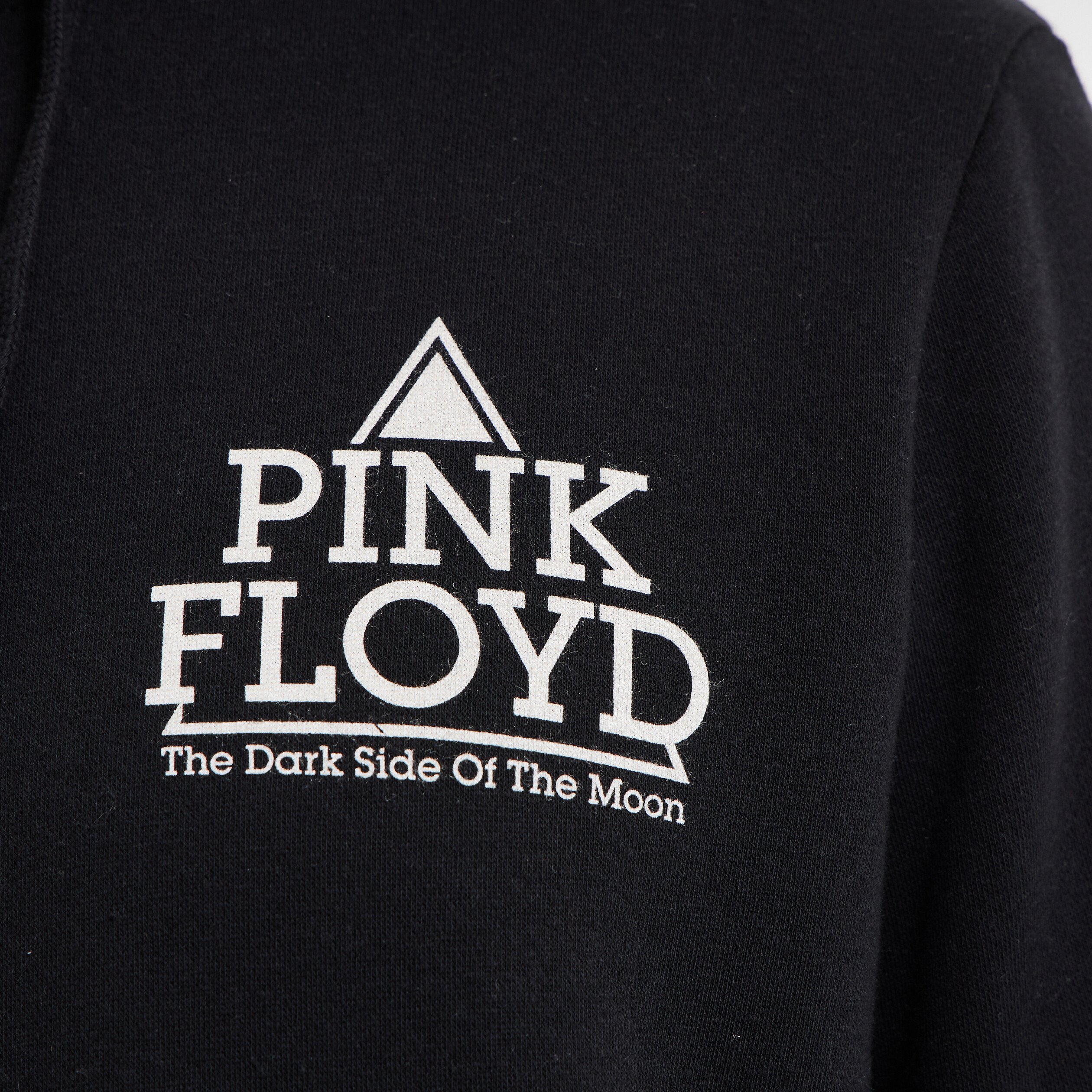 sweat hoodie 1 poche pink floyd noir homme Sweat hoodie 1 poche Pink Floyd noir homme