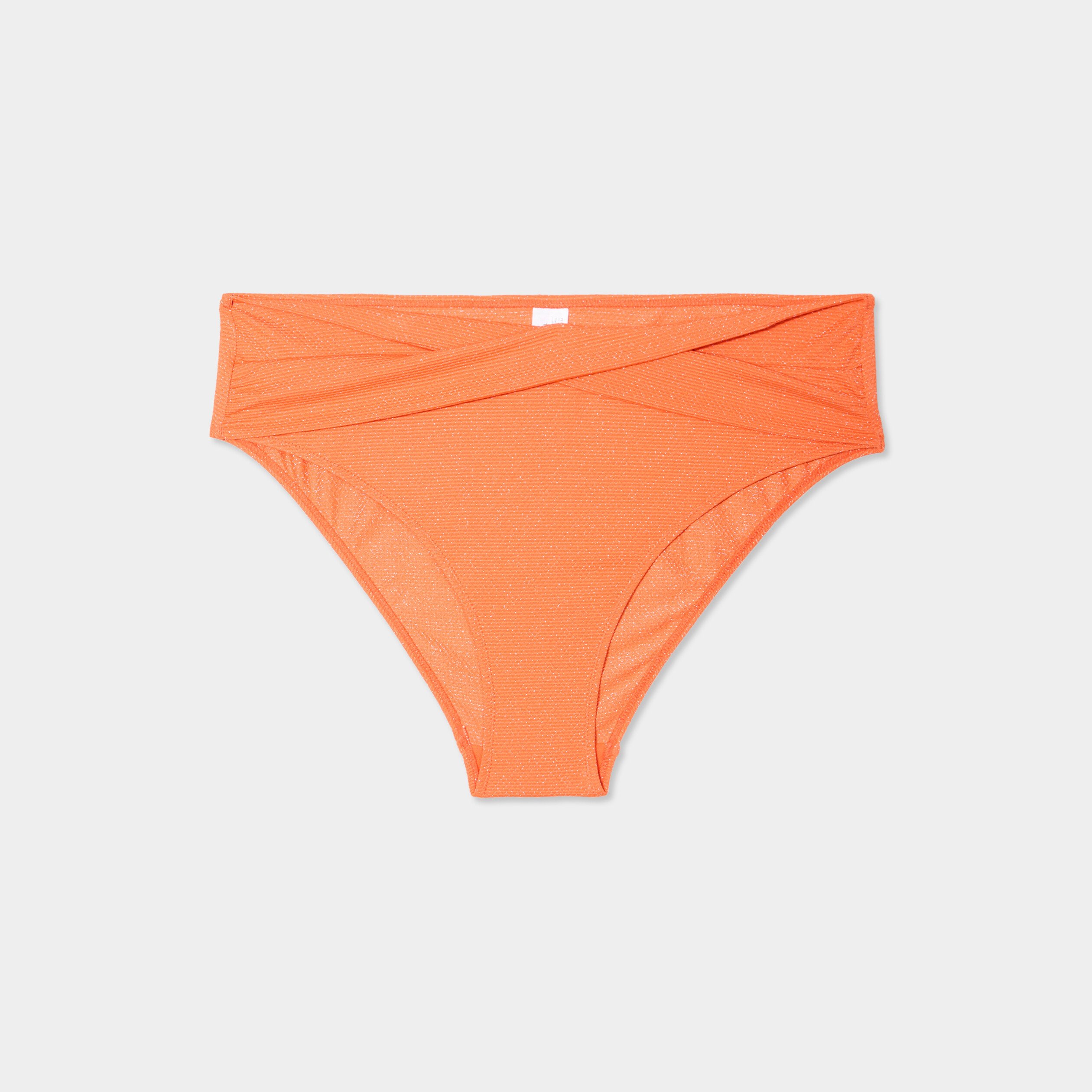 bas de maillot de bain orange femmegt Bas de maillot de bain orange femme grande taille
