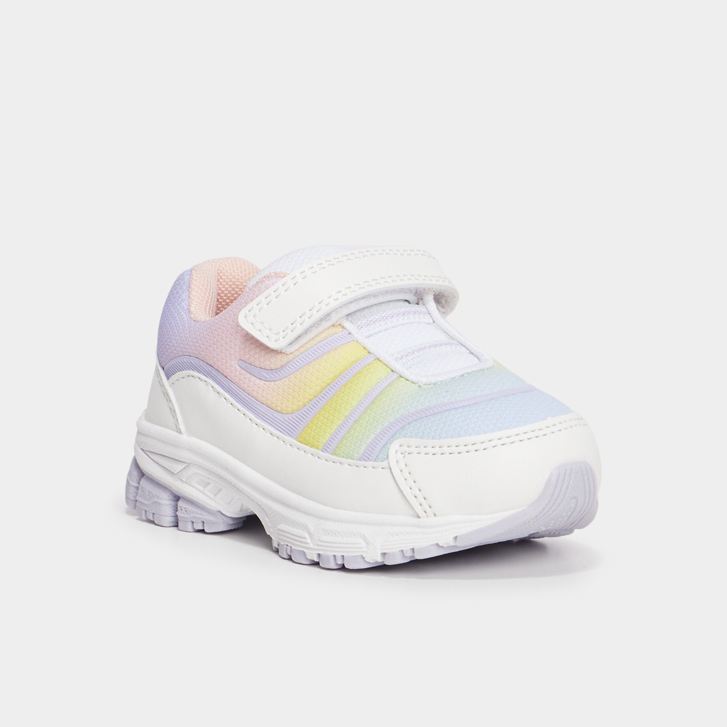 Baskets running &agrave; scratchs Liberto multicolore b&eacute;b&eacute; fille