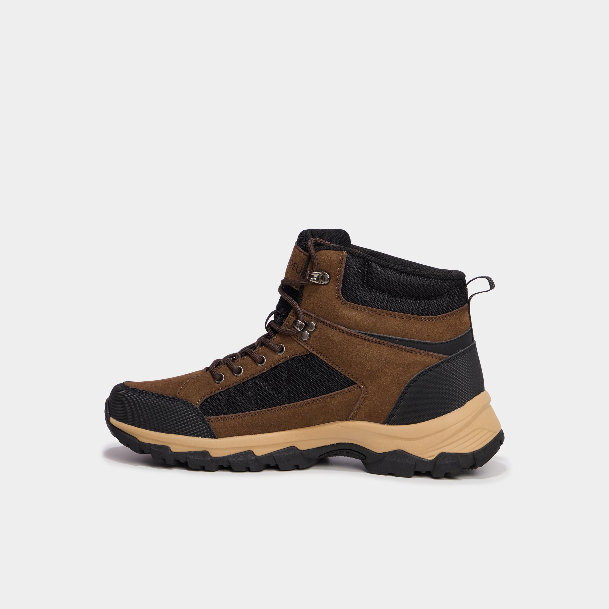 Baskets montantes &agrave; lacets multicolore homme