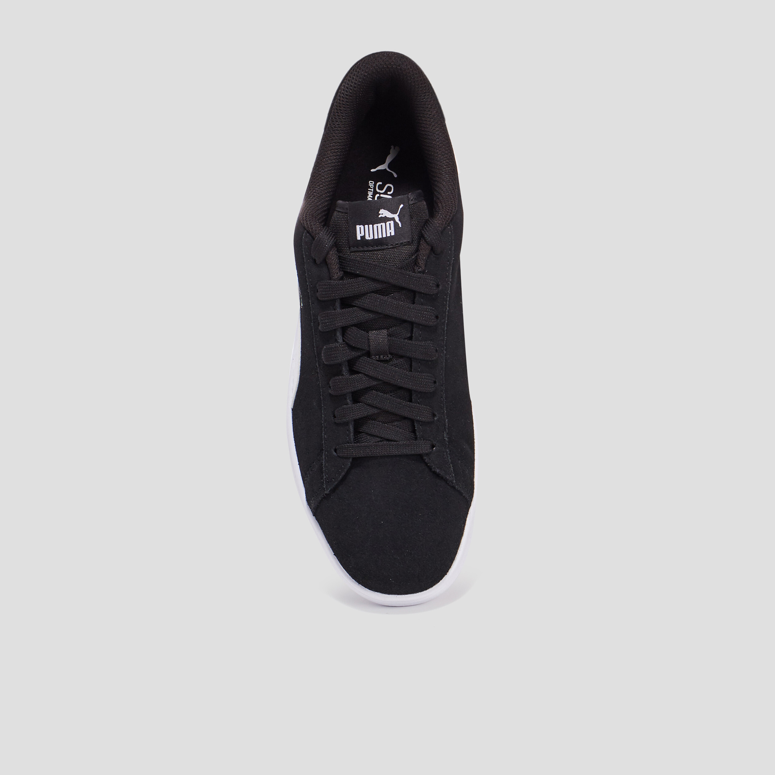 Tennis a lacets Puma Smash noir homme La Halle