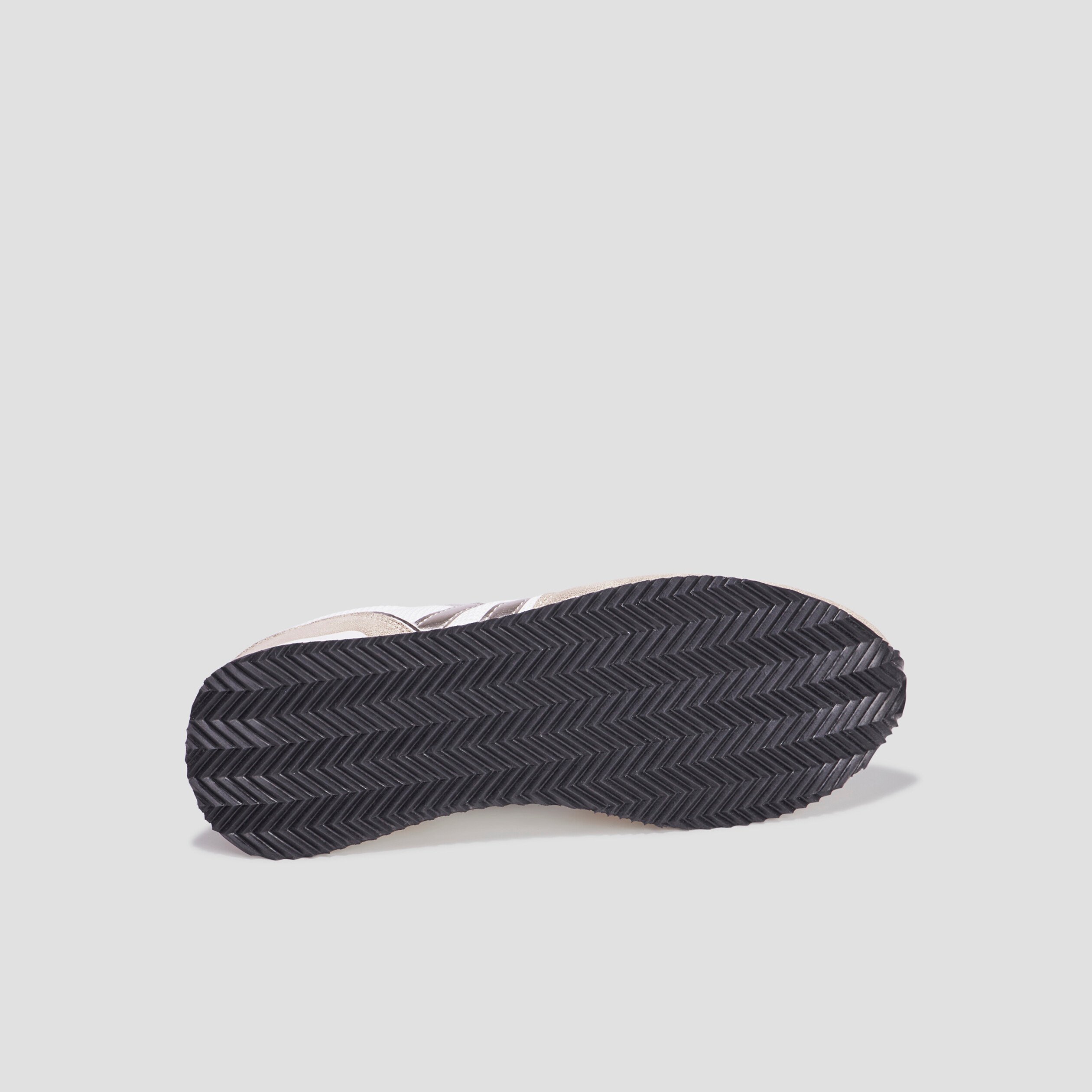 baskets bi matiere a lacets creeks blanc femme Baskets bi-matière à lacets Creeks blanc femme