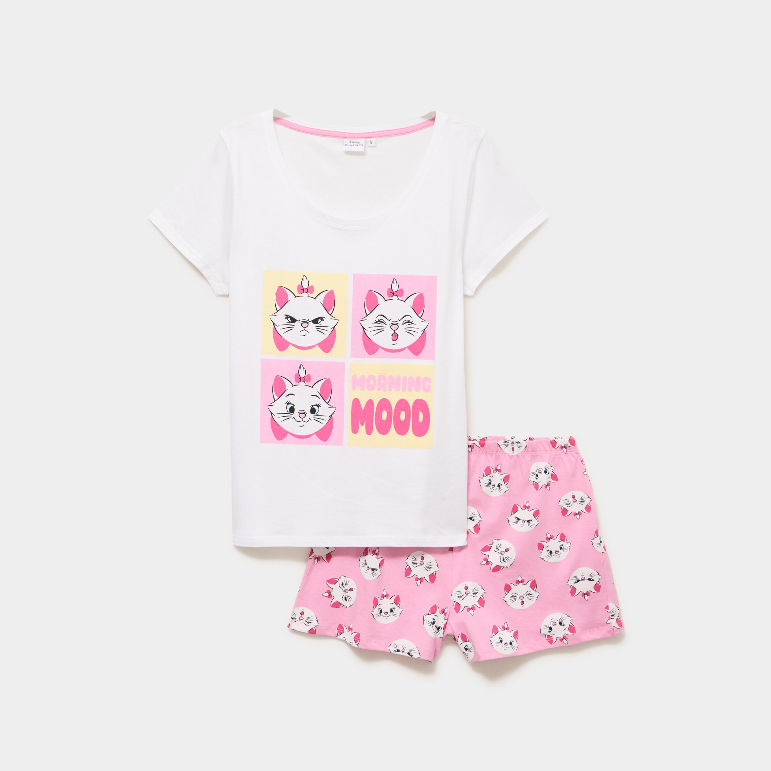 Ensemble pyjama Les Aristochats Marie blanc femme