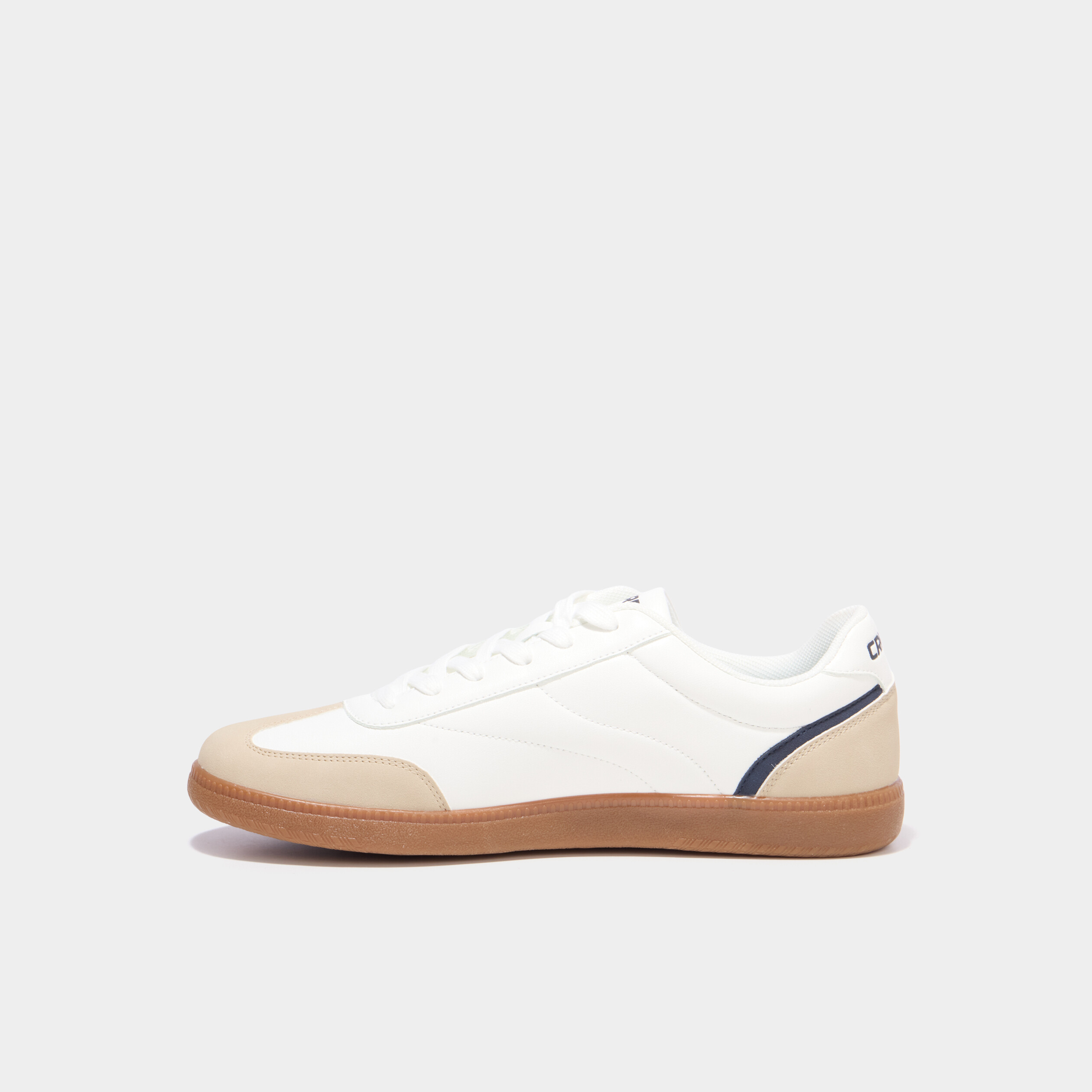 Tennis basses &agrave; lacets blanc homme
