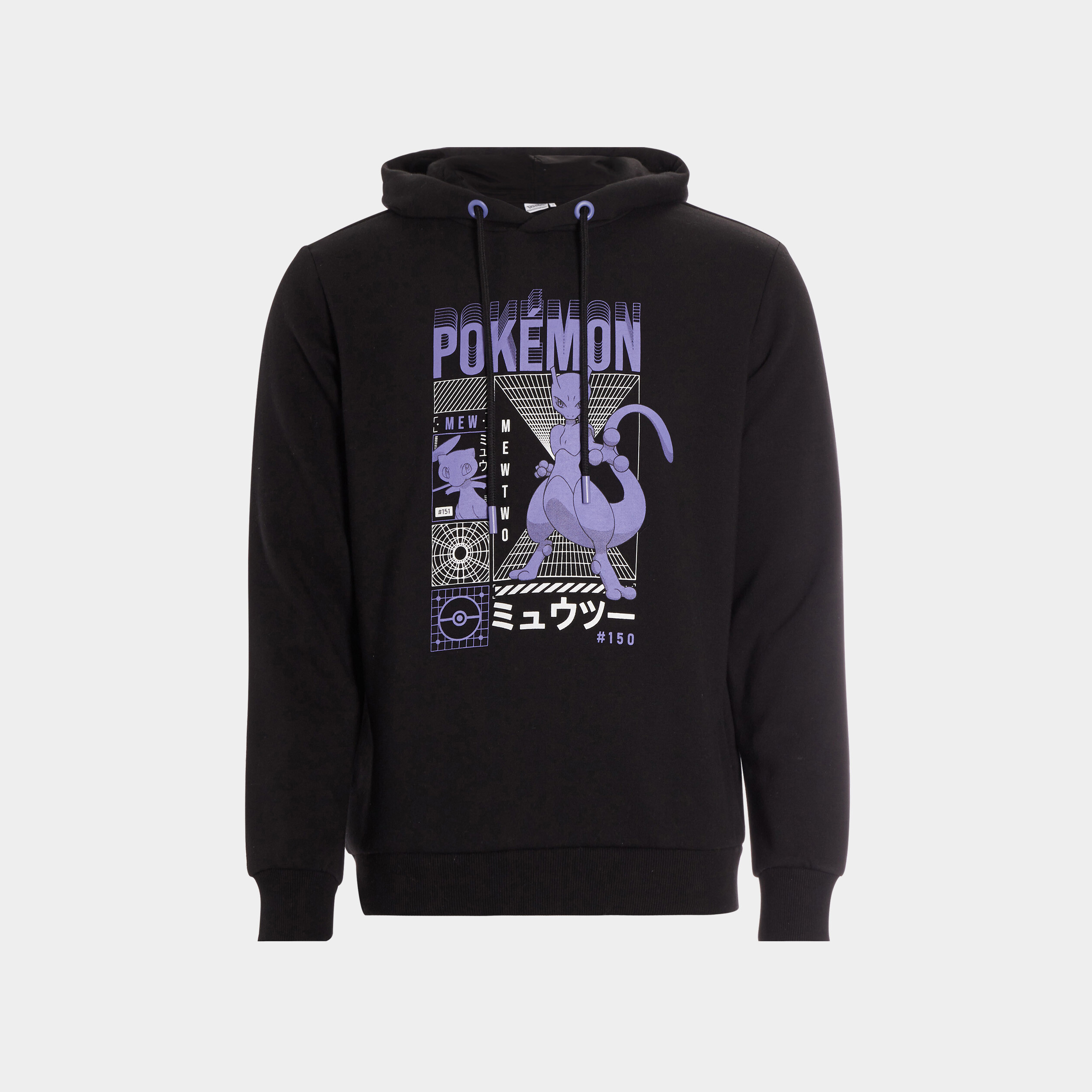sweat a capuche hoodie pokemon noir homme Sweat à capuche hoodie Pokémon noir homme