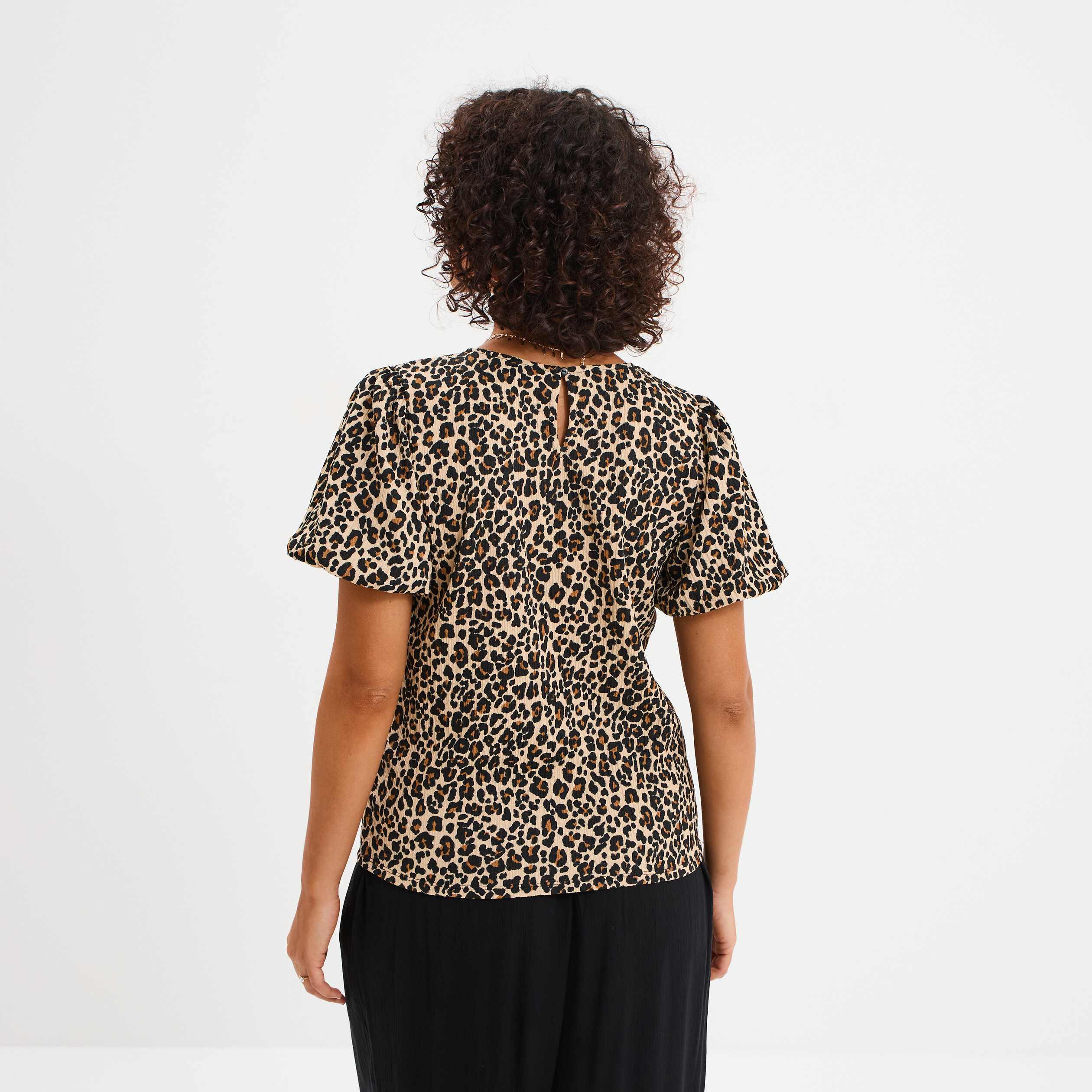 t shirt manches courtes ballons camel femme T-shirt manches courtes ballons camel femme