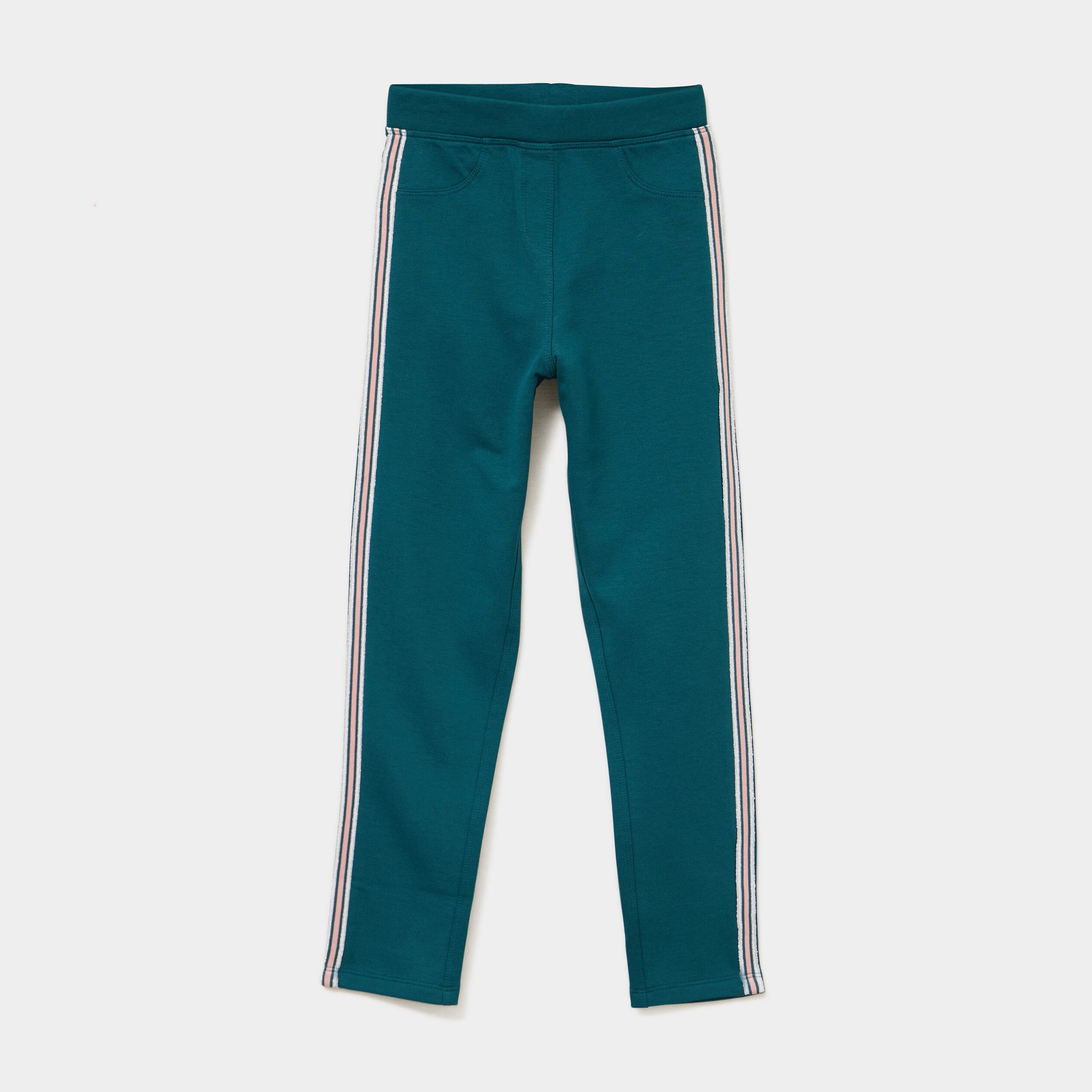 tregging avec bandes vert canard fille Tregging avec bandes vert canard fille