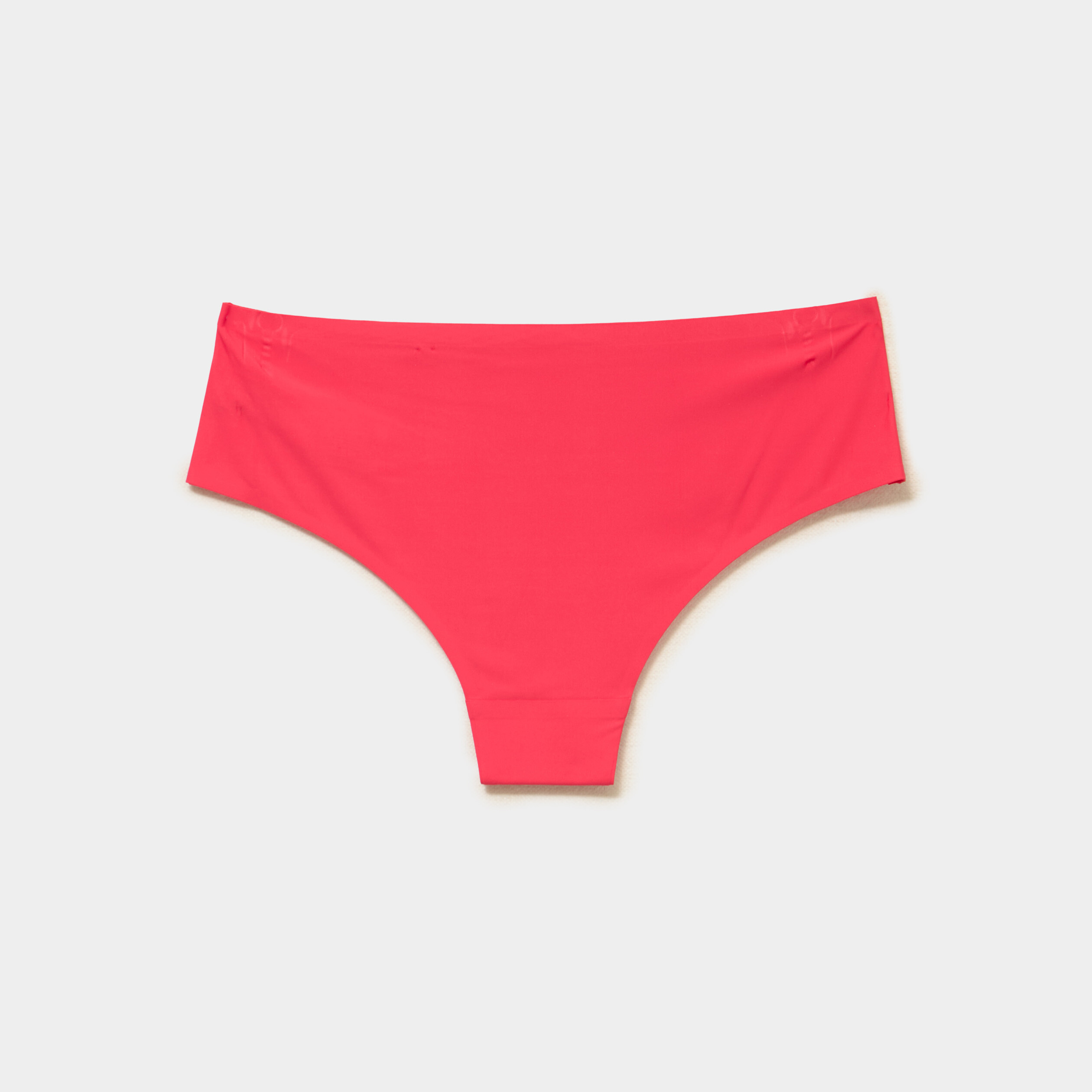 Lot 2 shortys microfibre sans couture ecru femme