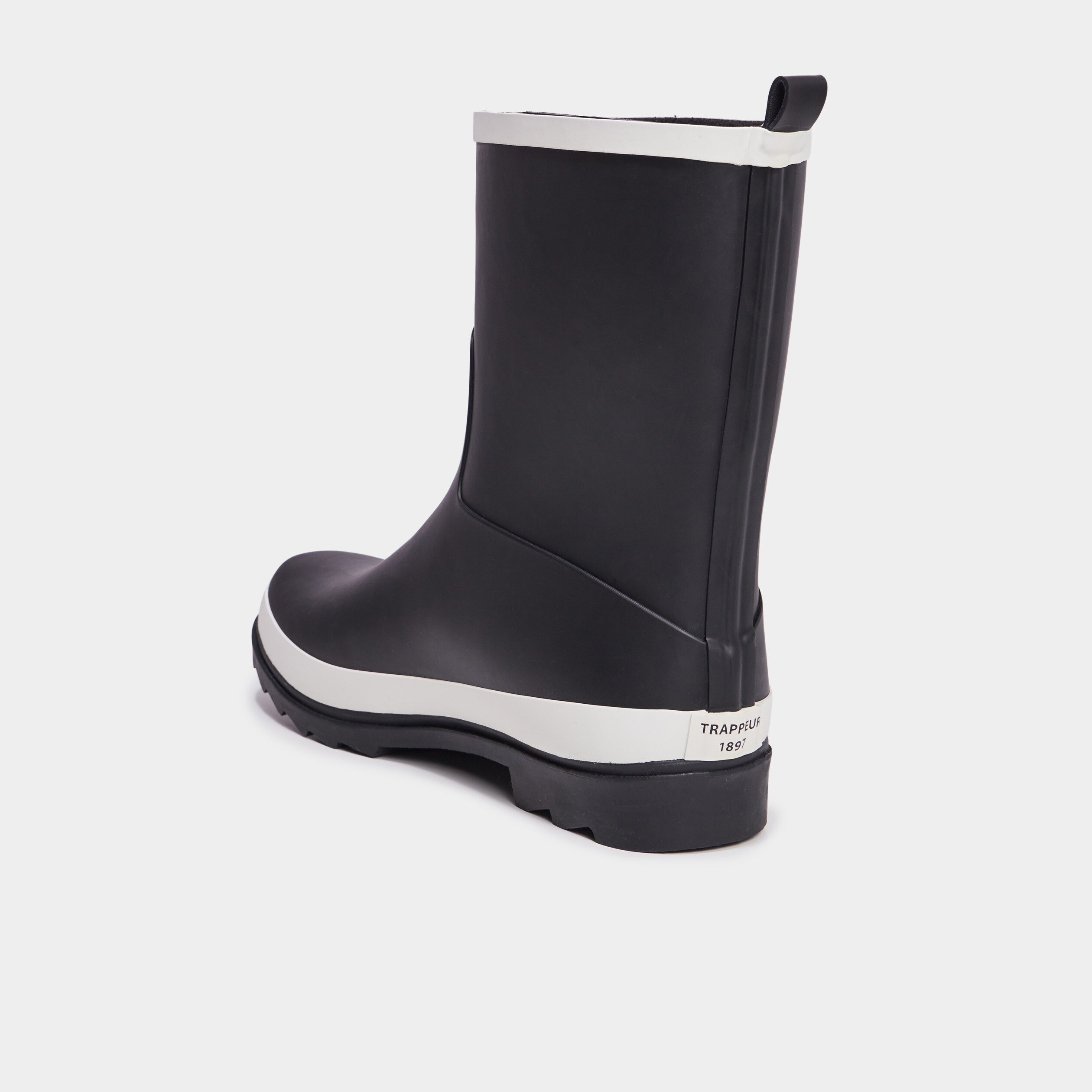 Bottes de pluie noir homme La Halle