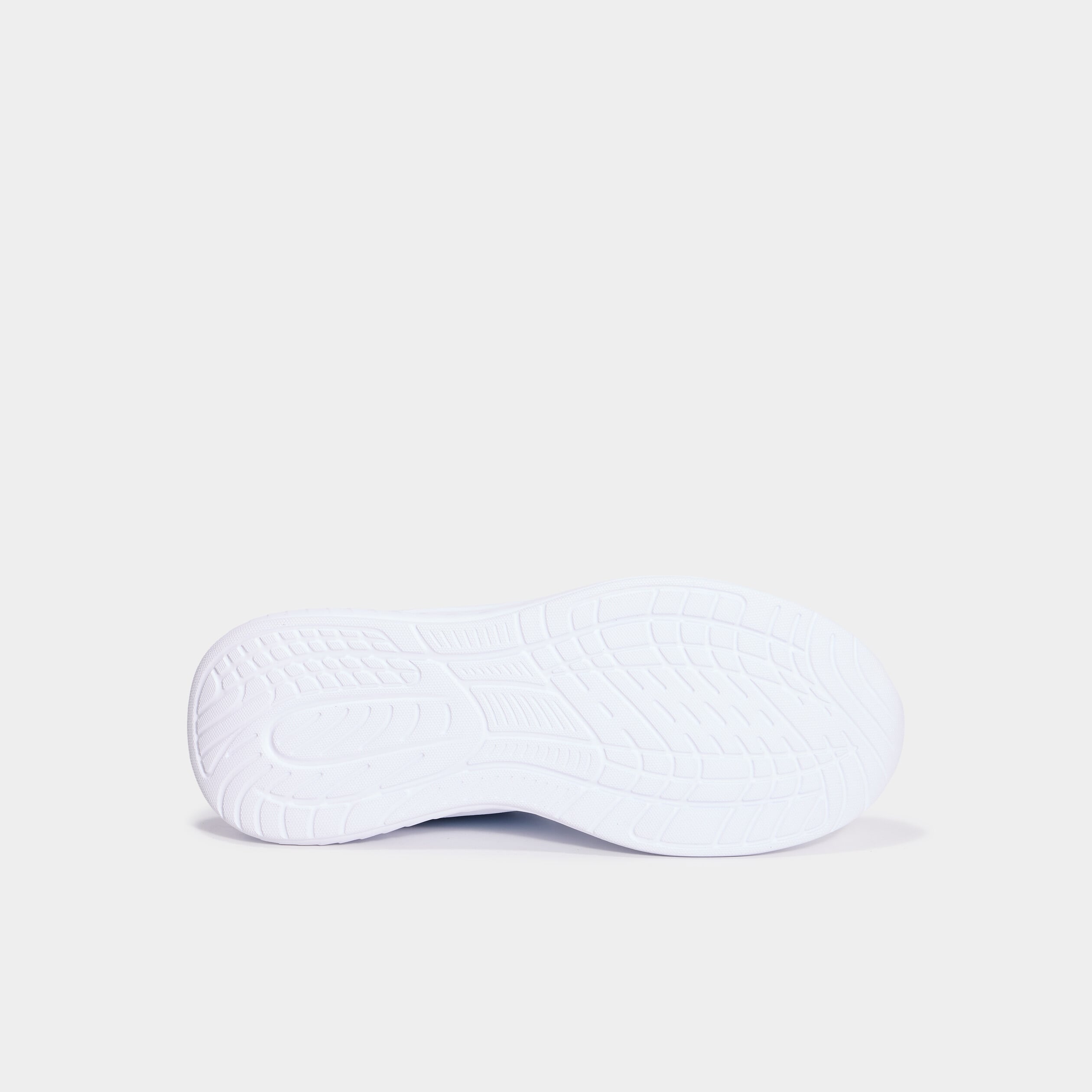 Baskets running &agrave; lacets blanc fille