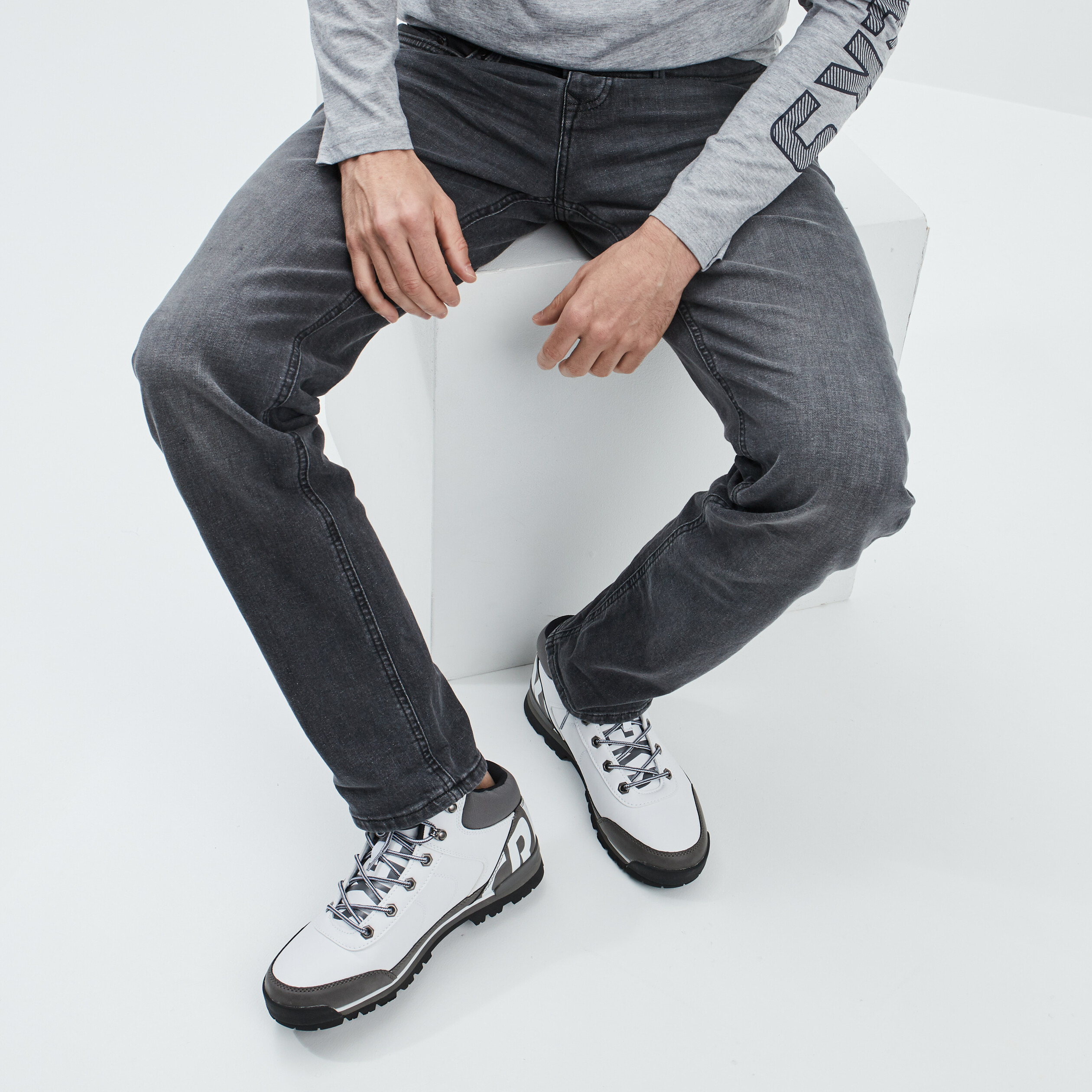 boots a lacet blanc homme Boots à lacet blanc homme