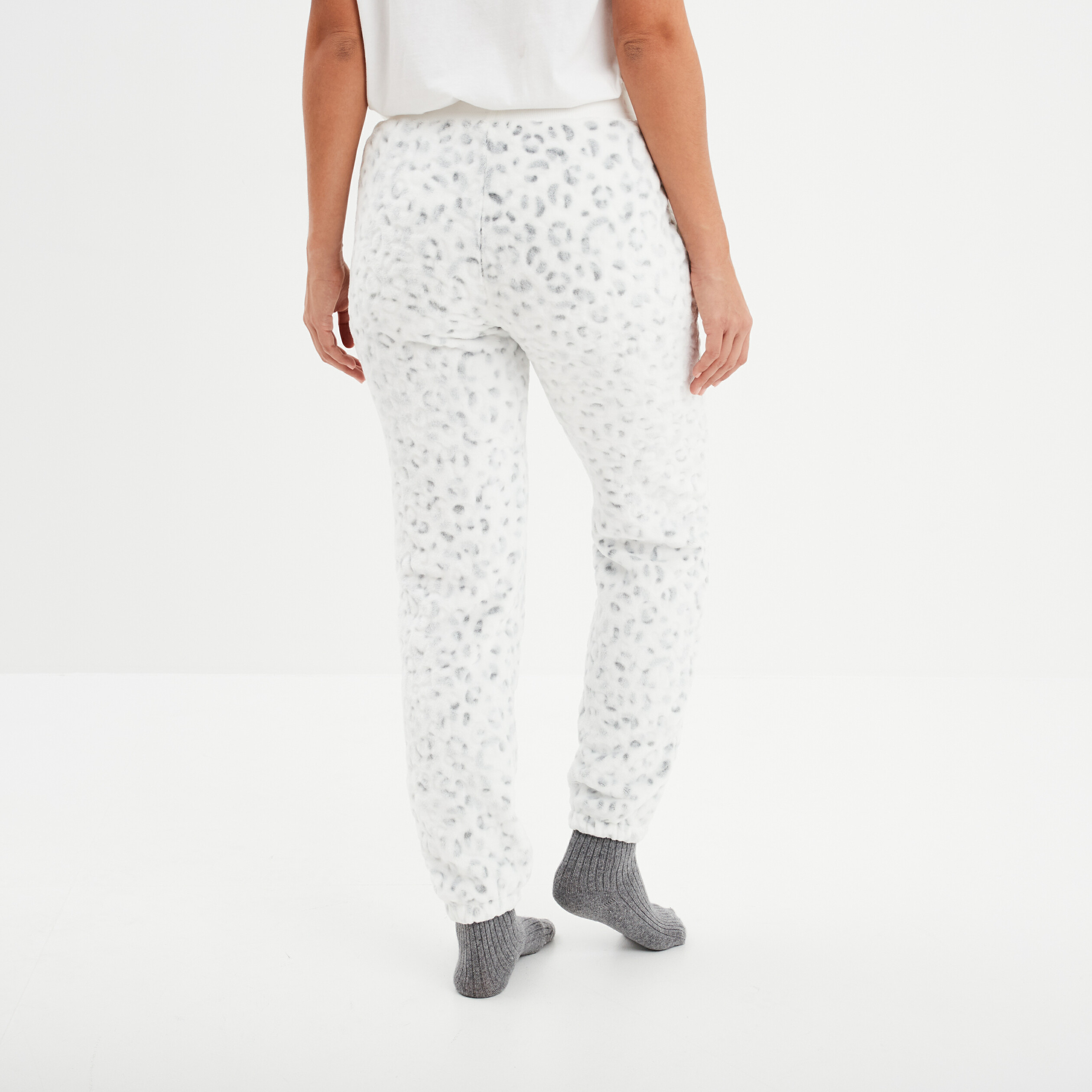 pantalon de pyjama gris femme Pantalon de pyjama gris femme