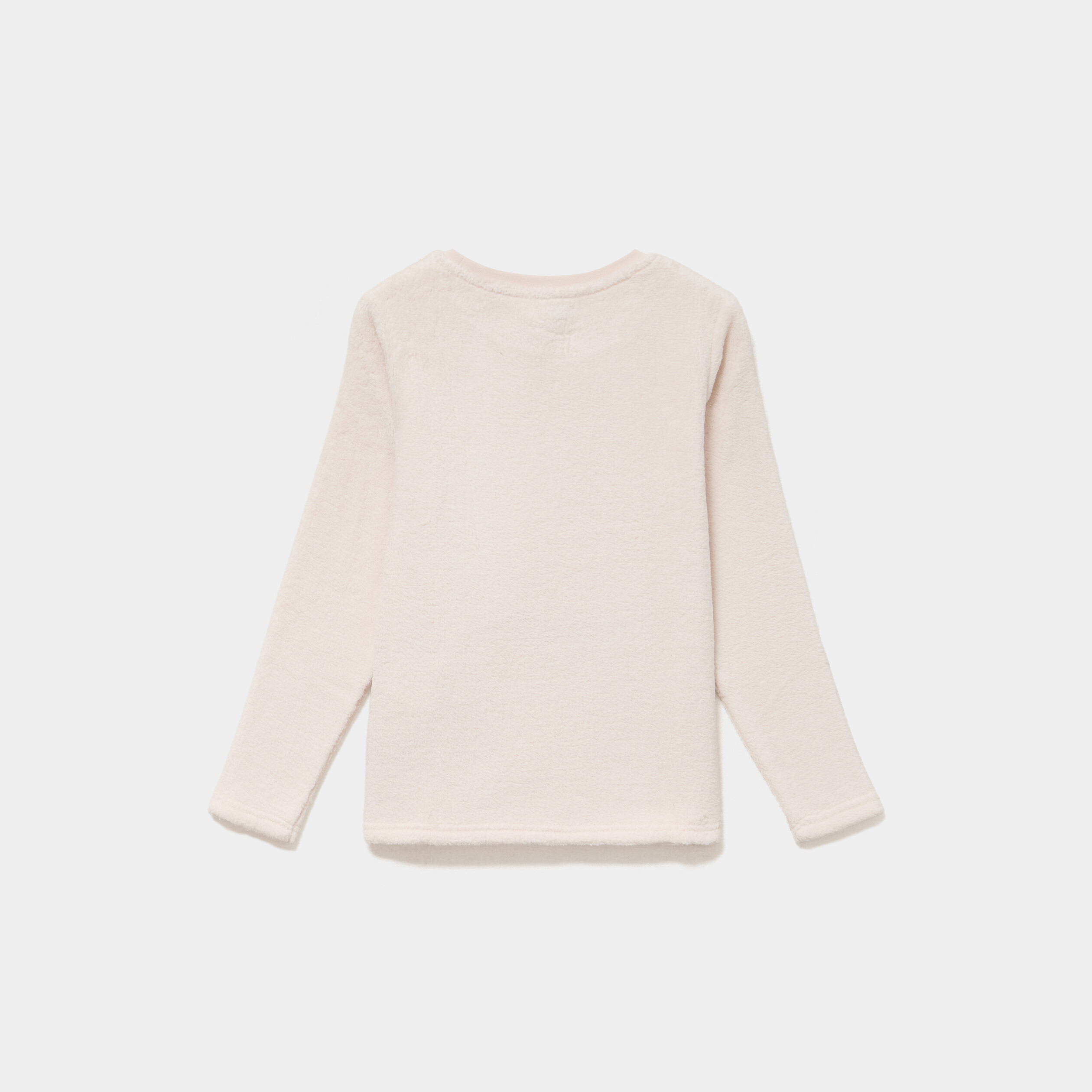 Ensemble pyjama velours Hello Kitty creme fille
